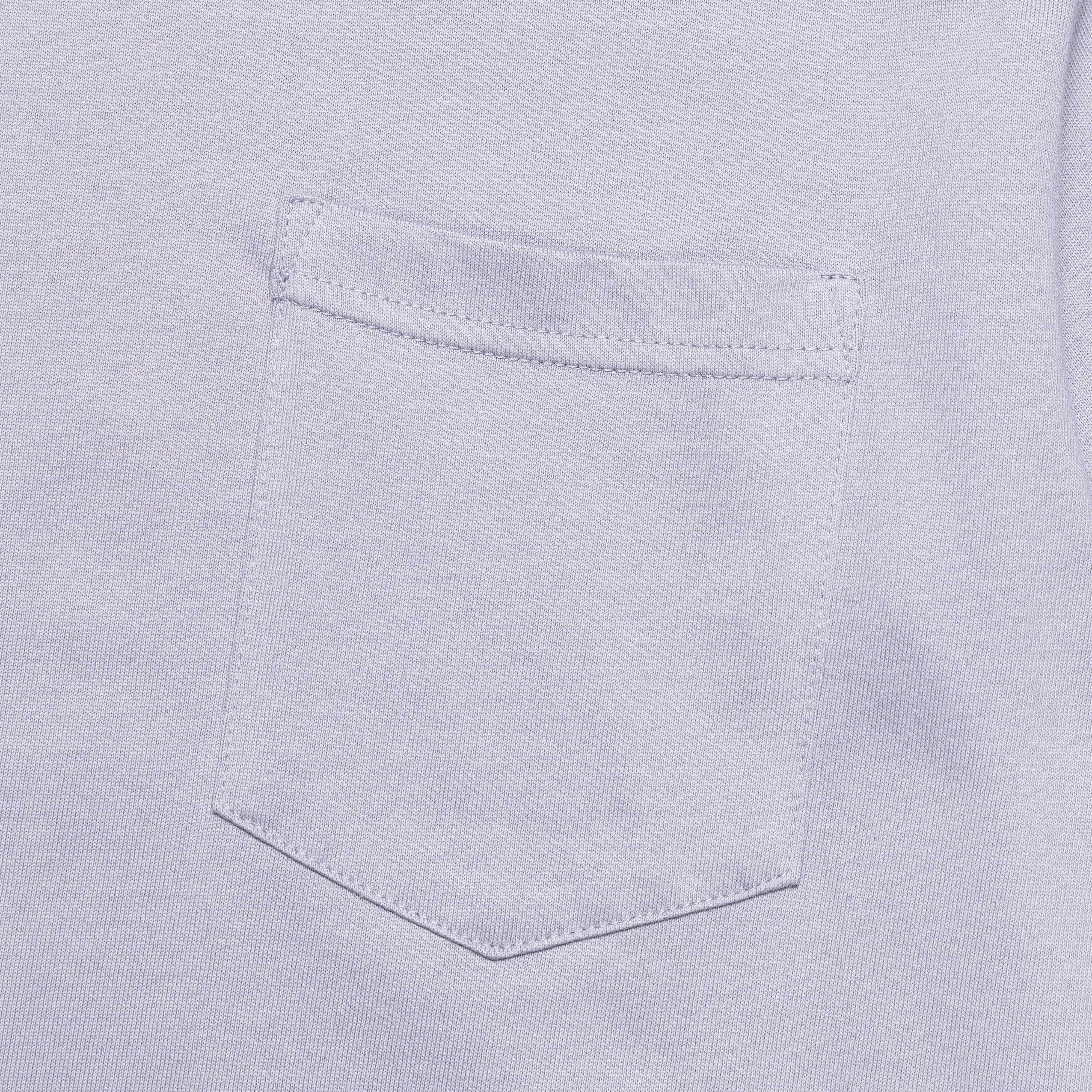 Stylish Essential Johannes Pocket T-Shirt - Crocus Purple