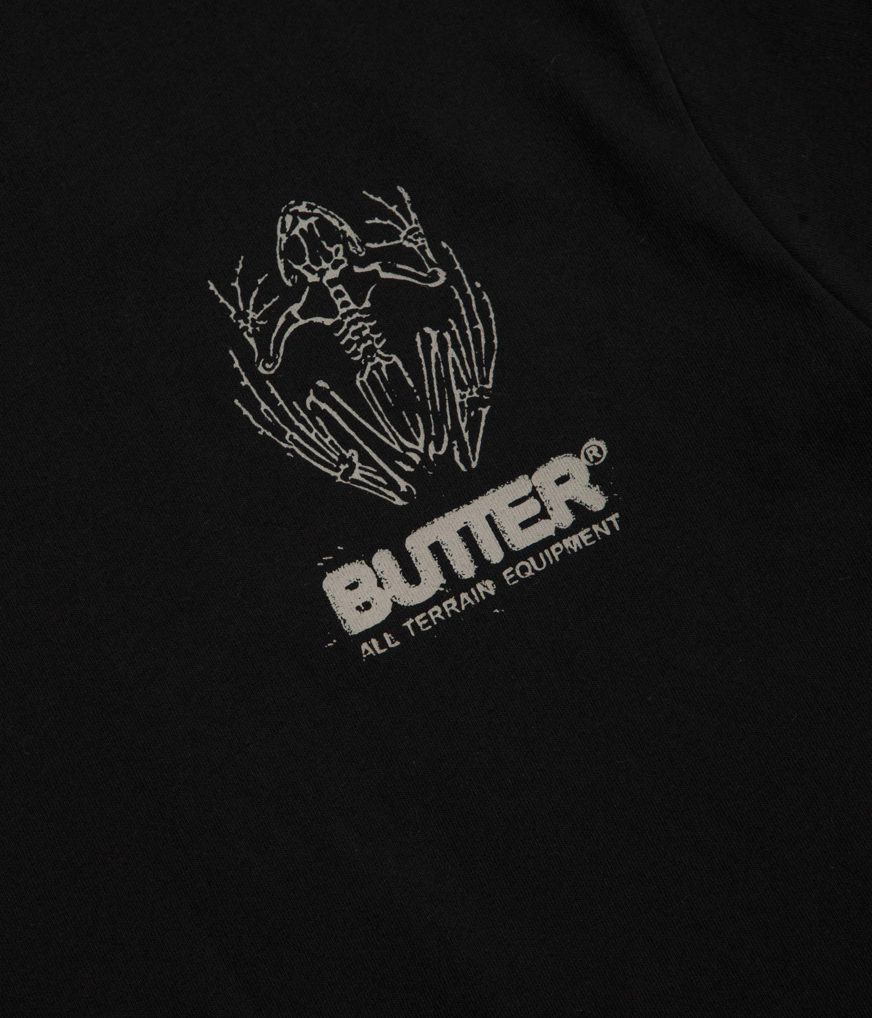 Butter Goods Fossil T-Shirt - Black All-Season Comfort Wear Streetwear
