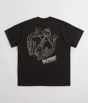 hypoallergenic Butter Goods Fossil T-Shirt - Black