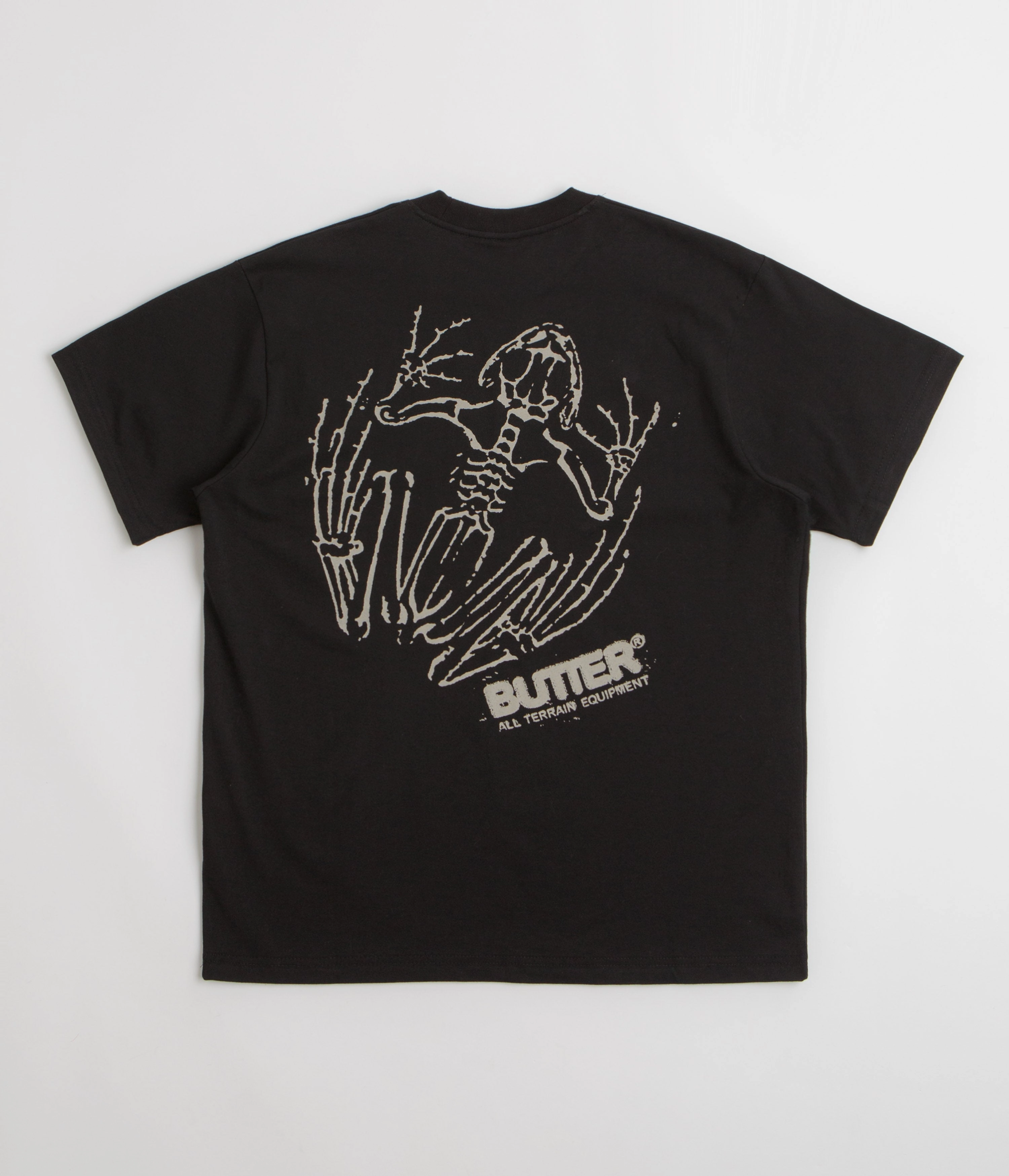 hypoallergenic Butter Goods Fossil T-Shirt - Black