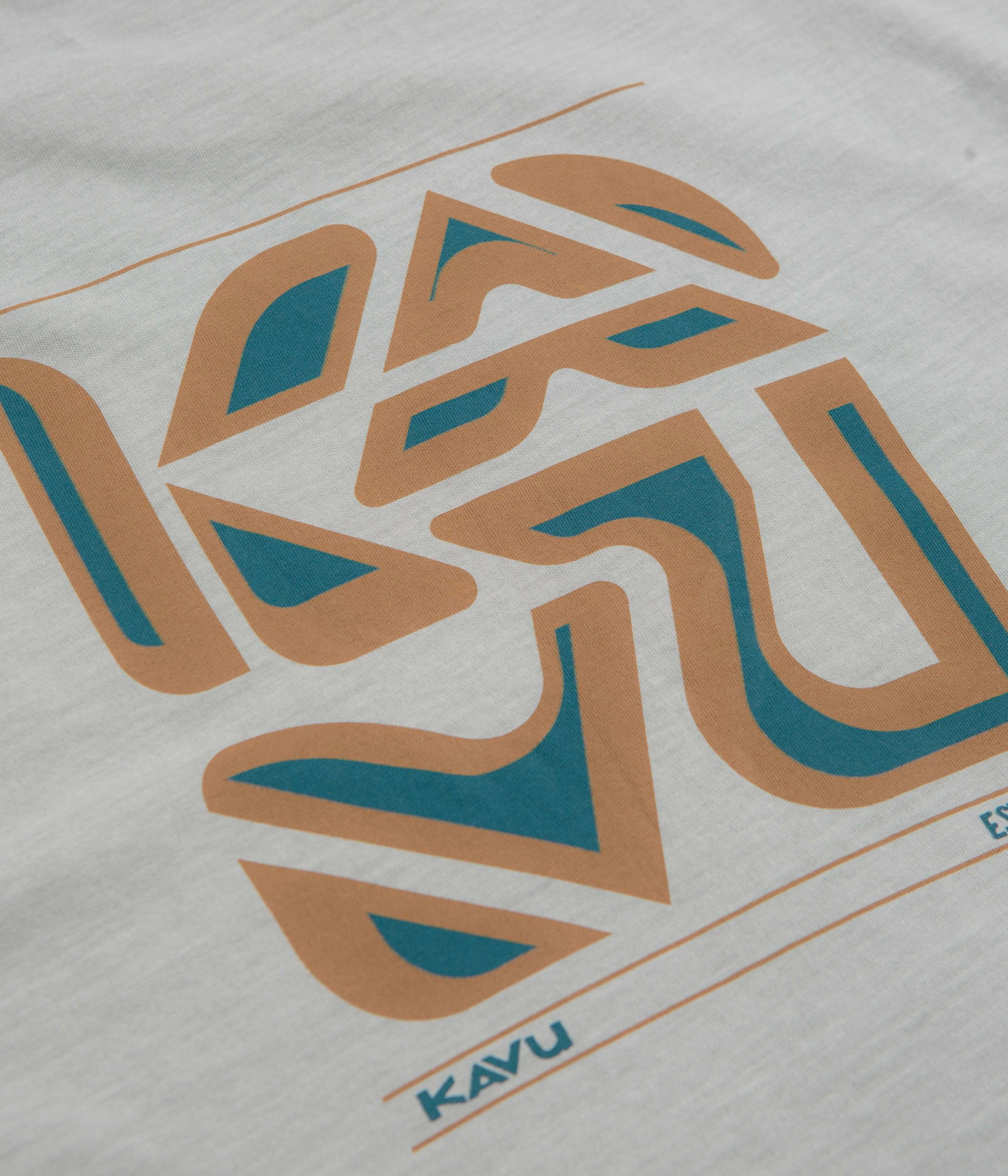 Indoor Comfort Kavu Cubed T-Shirt - Ultimate Grey