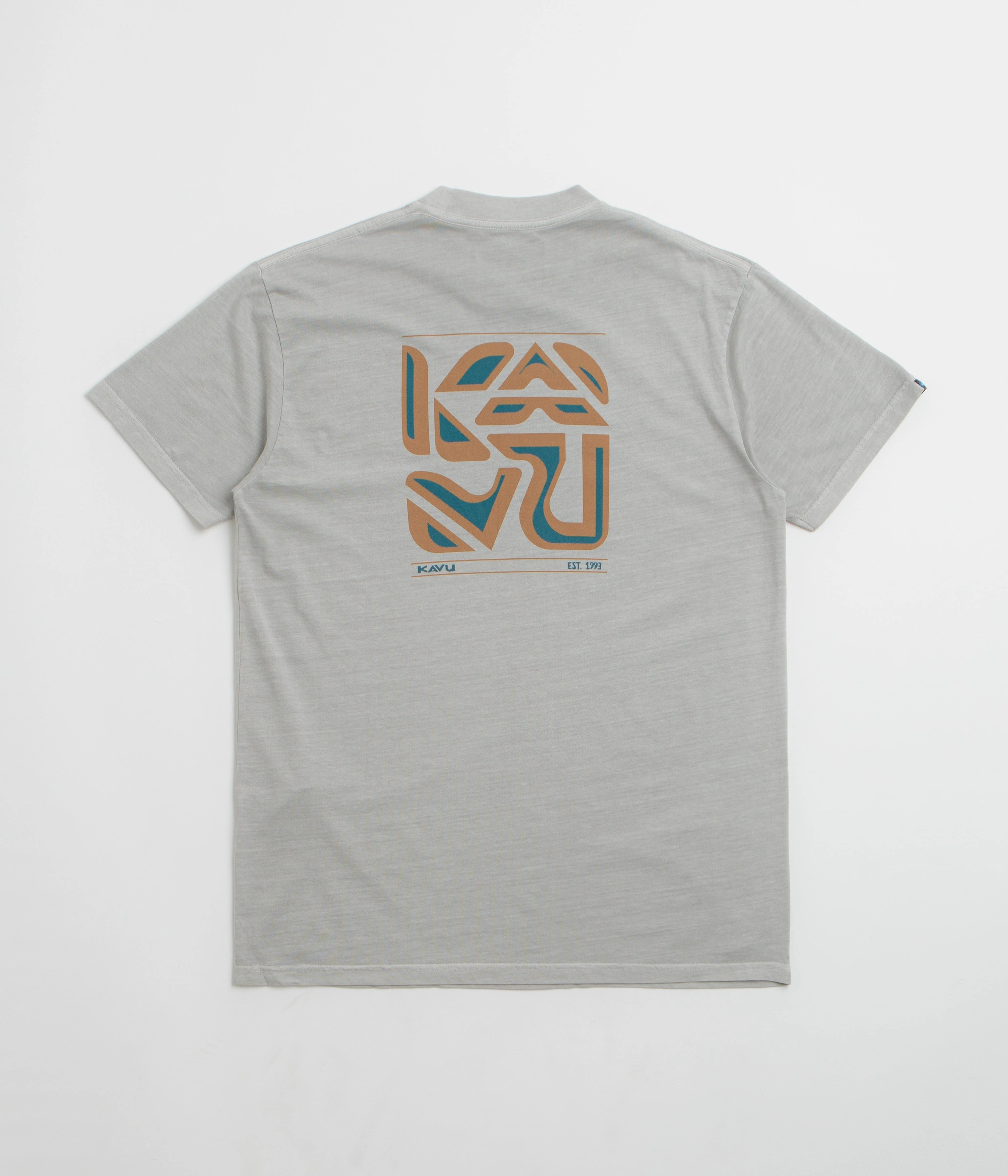 Kavu Cubed T-Shirt - Ultimate Grey OdorResistantTechnology