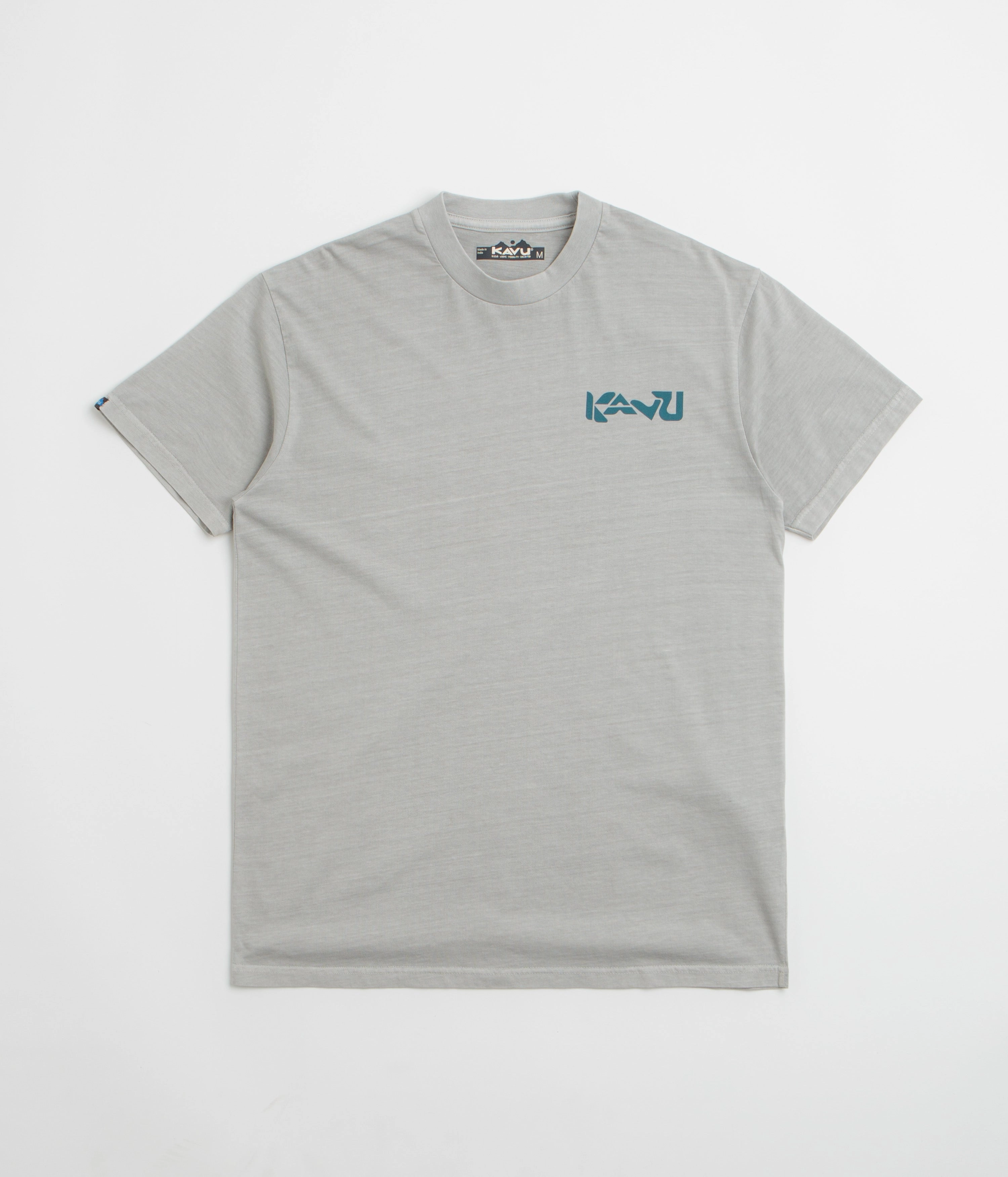 Kavu Cubed T-Shirt - Ultimate Grey Quick Dry Technology