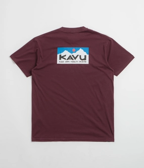 Kavu Klear Above Etch Art T-Shirt - Fig Fashionable Comfort School spirit