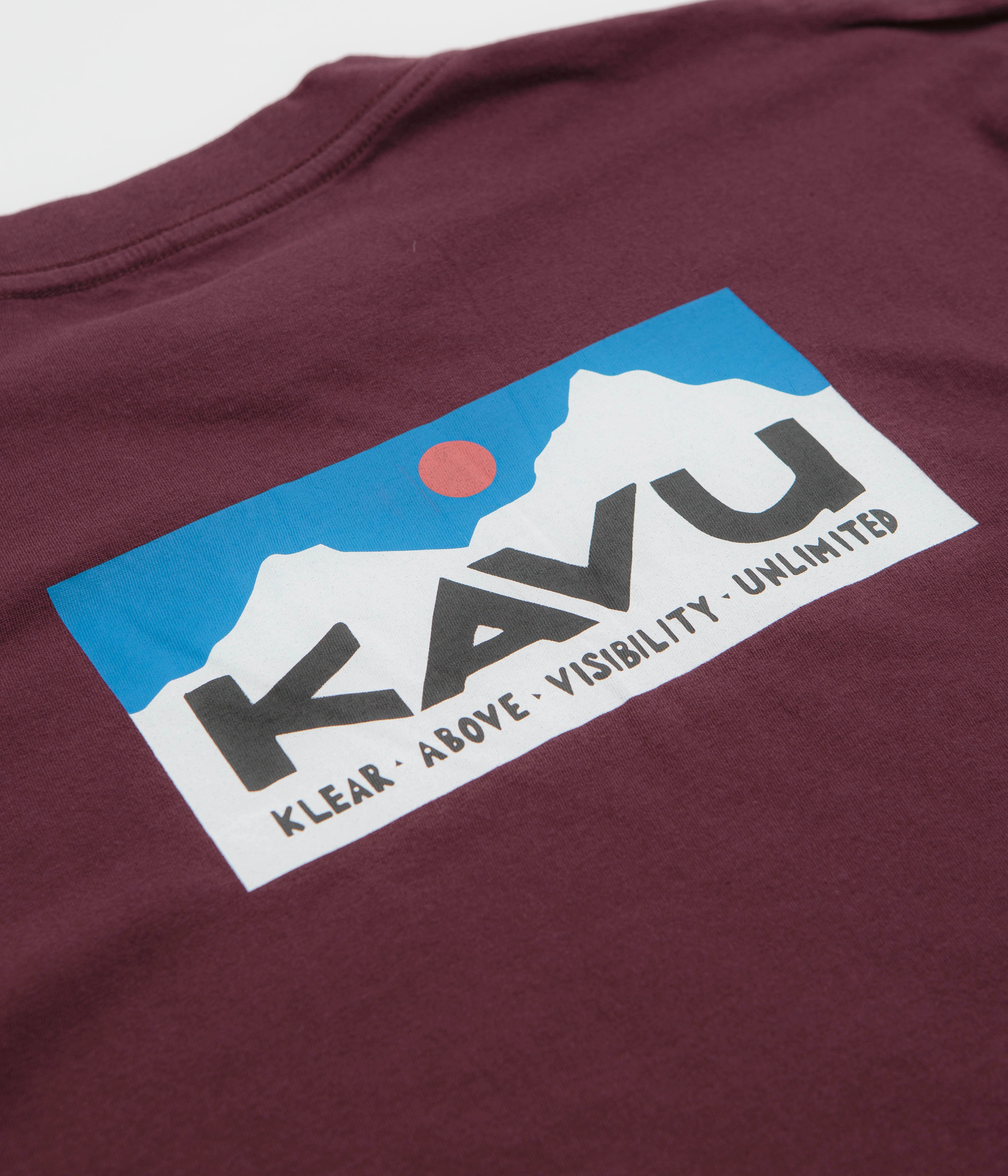 HighThreadCount Light and Soft Kavu Klear Above Etch Art T-Shirt - Fig