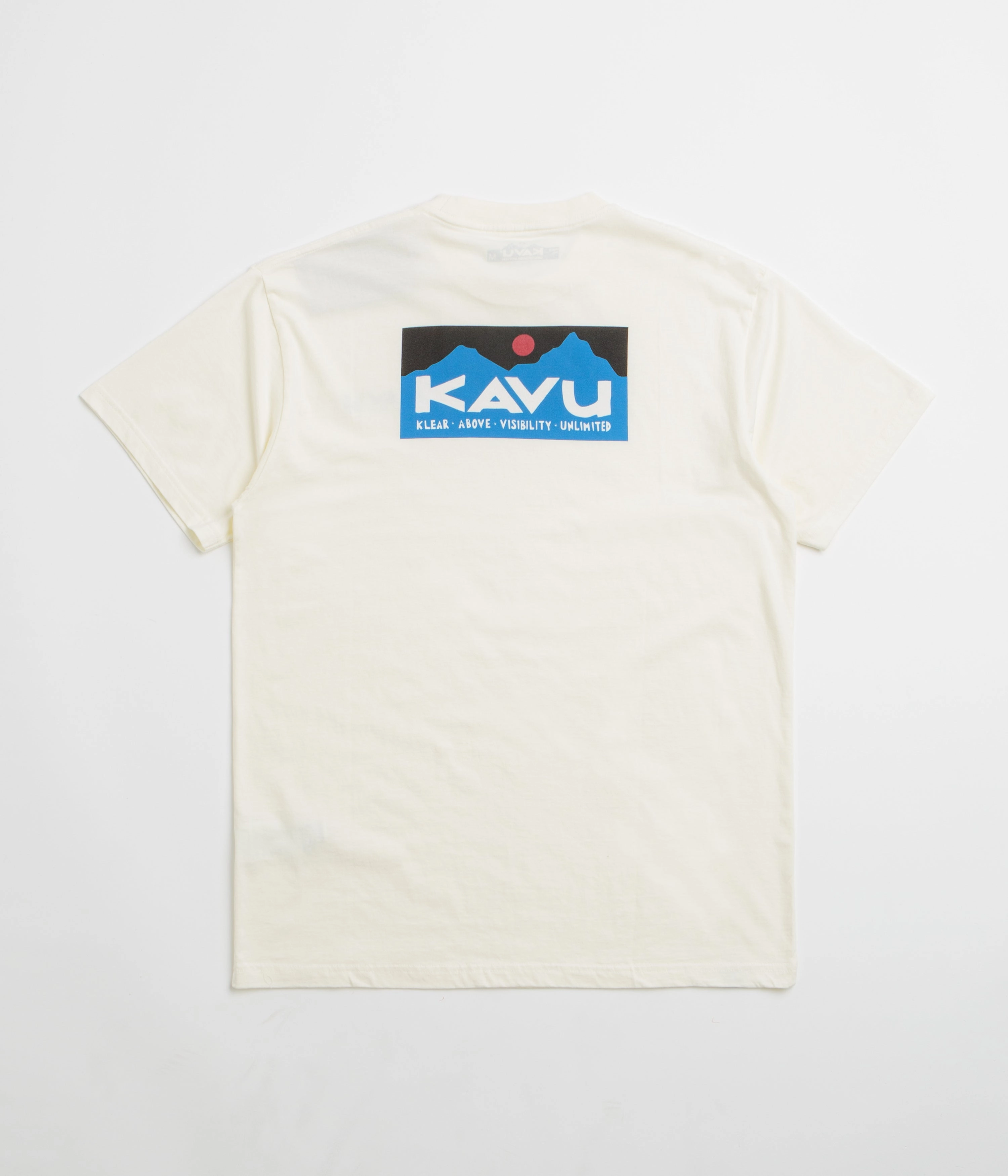 Ergonomic Cut Kavu Klear Above Etch Art T-Shirt - Off White