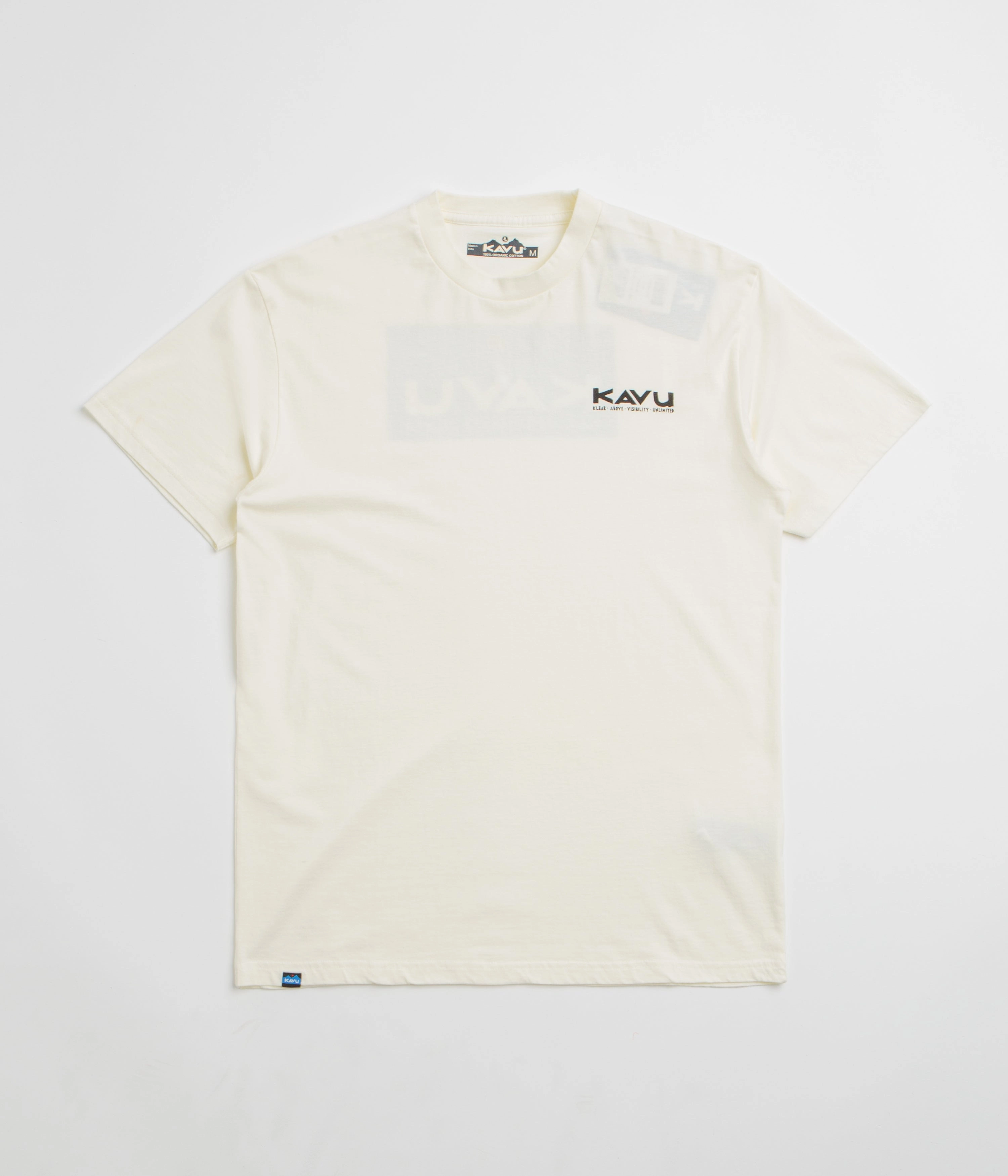 Kavu Klear Above Etch Art T-Shirt - Off White Soft Wear