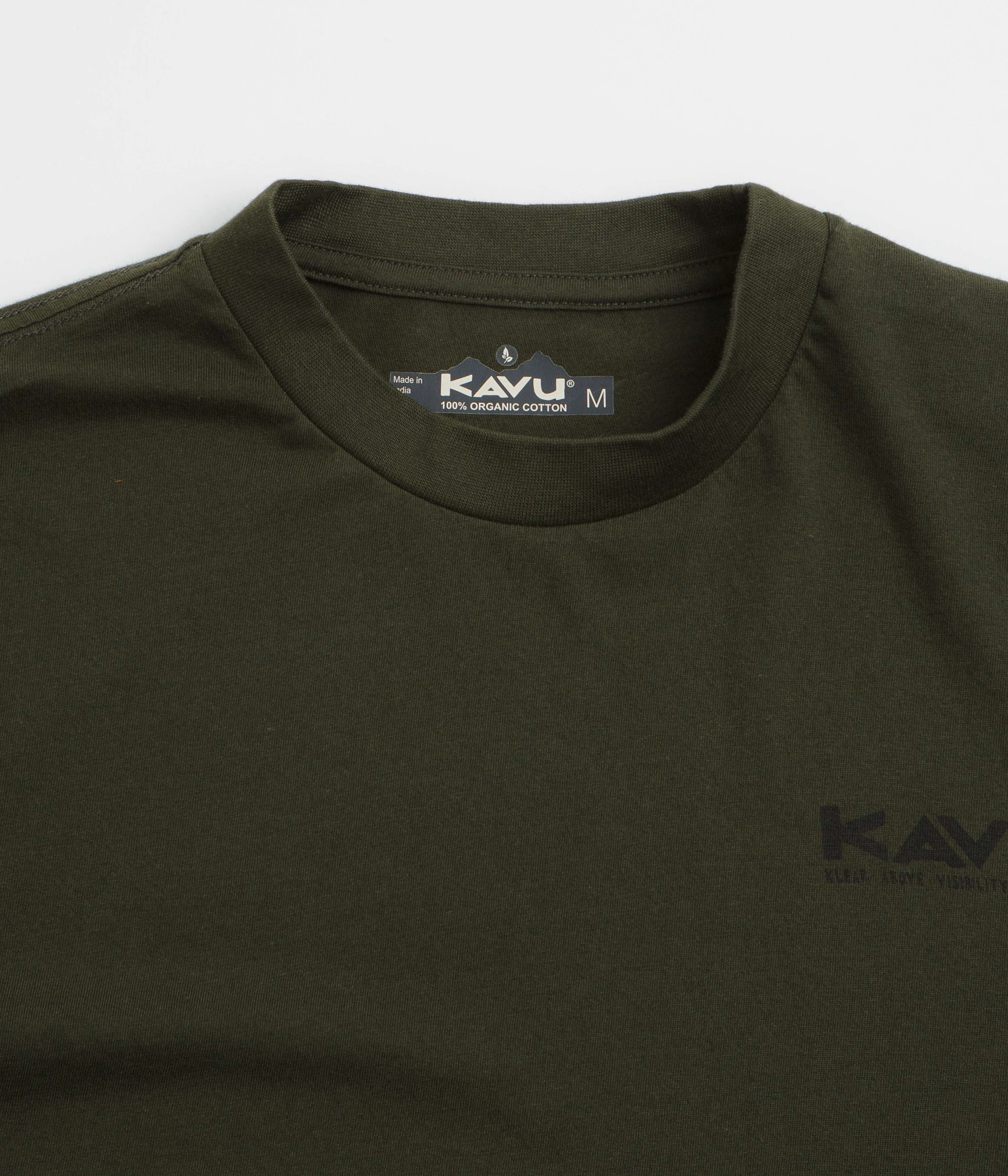 Fade Resistant Coating Kavu Klear Above Etch Art T-Shirt - Rosin