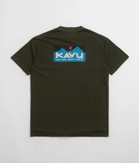Kavu Klear Above Etch Art T-Shirt - Rosin Holiday Outfit Style Versatile and Stylish
