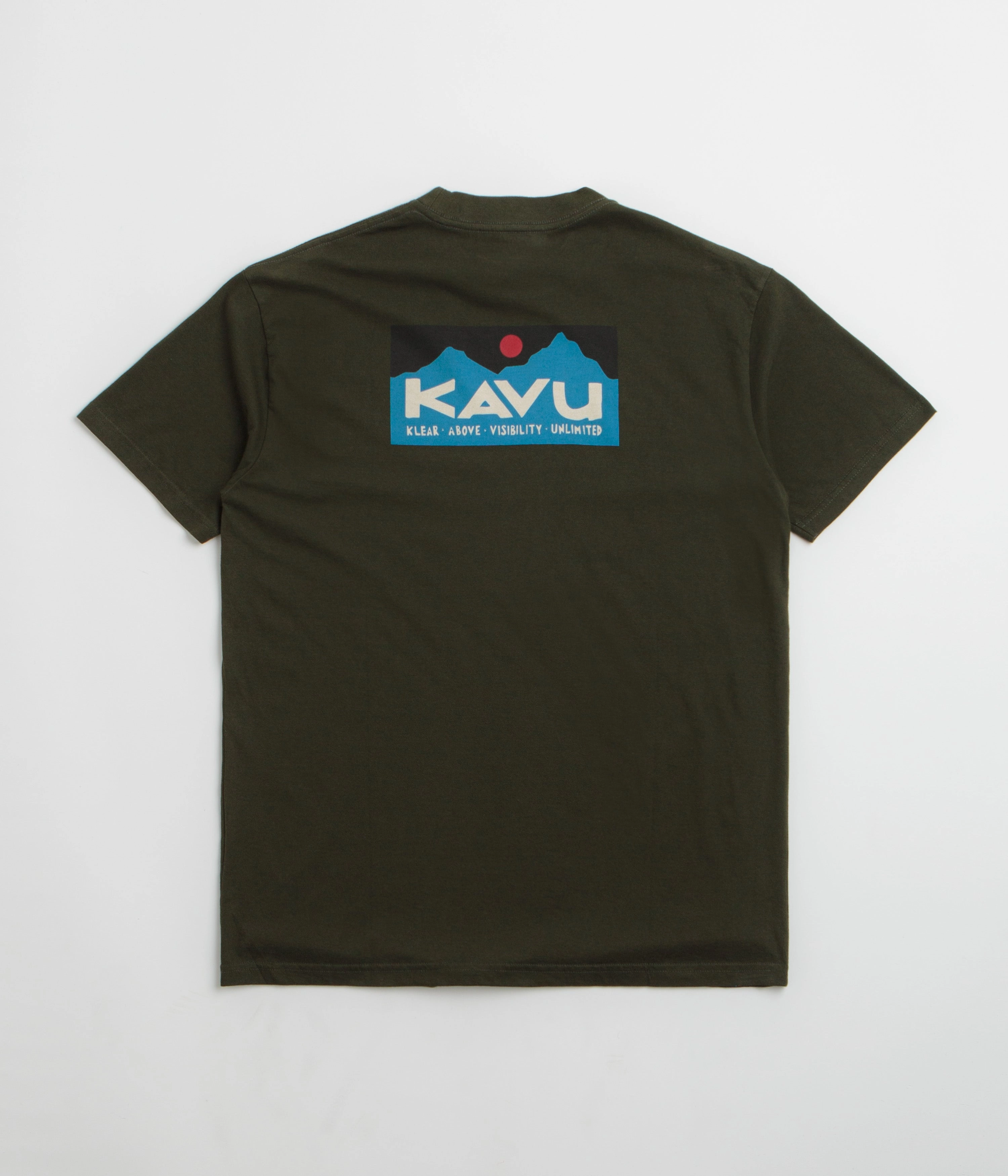 Kavu Klear Above Etch Art T-Shirt - Rosin Holiday Outfit Style Versatile and Stylish