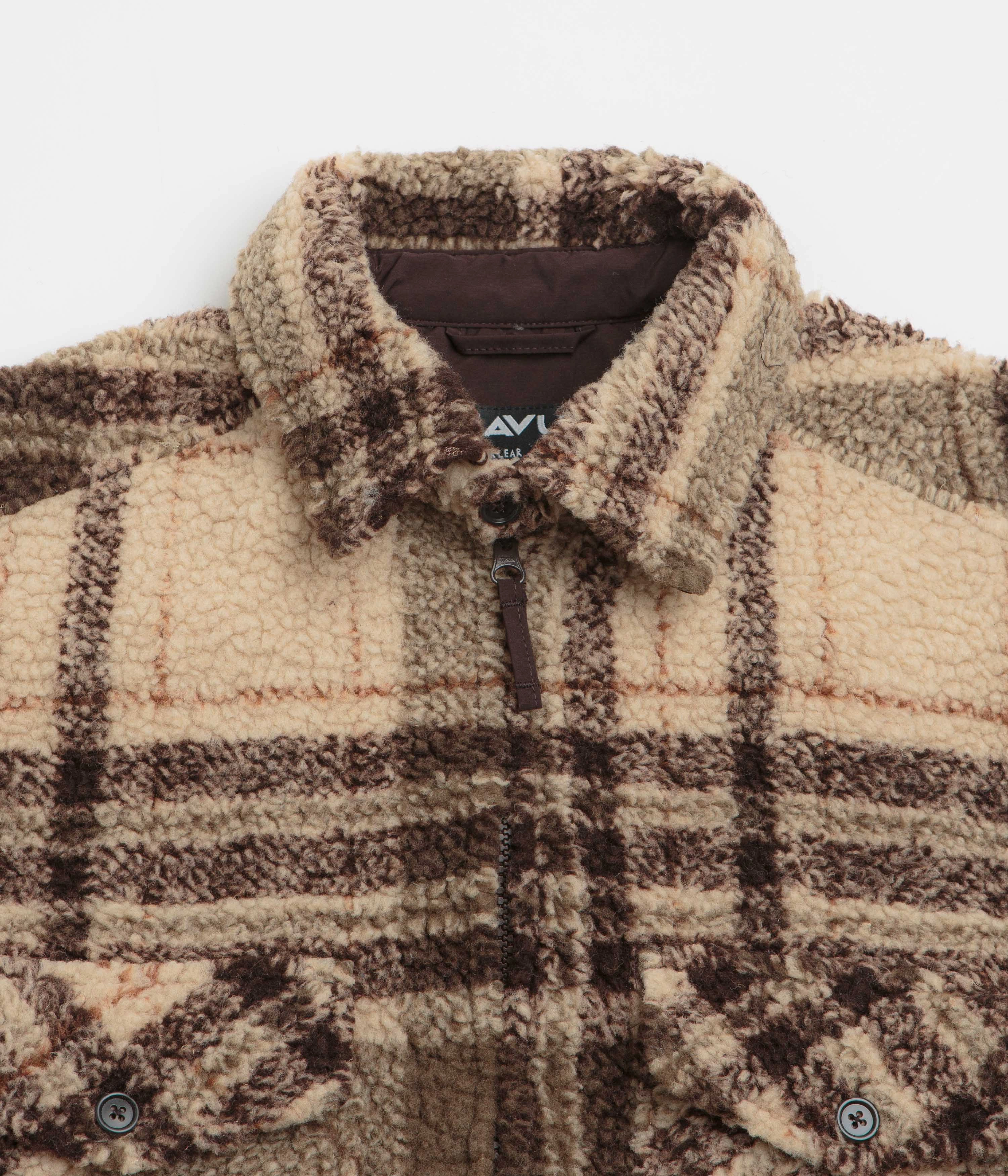 Kavu McCord Creek Shirt Jacket - Moonstone Idolize