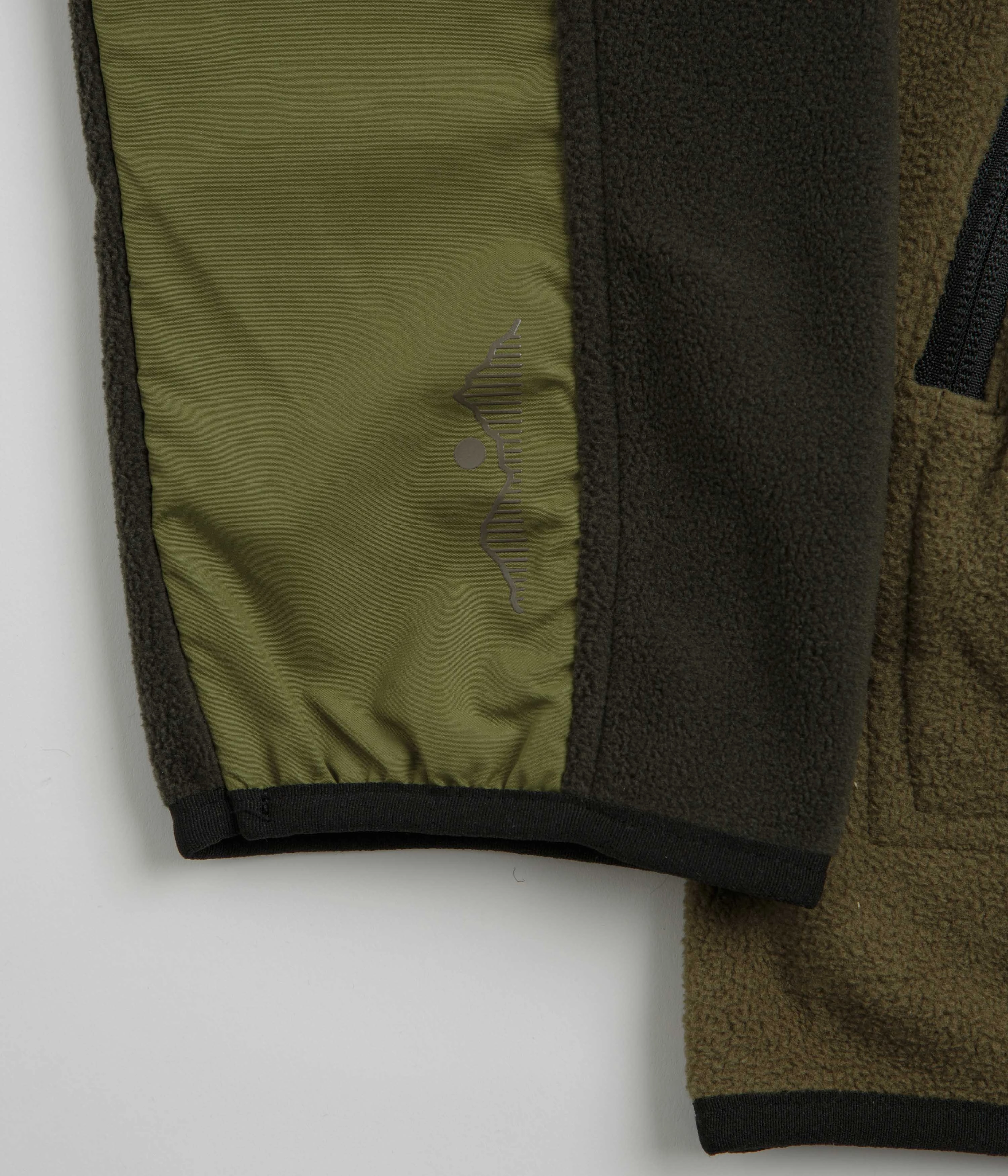 Breathable Lining Kavu Teannaway Fleece - Evergreen