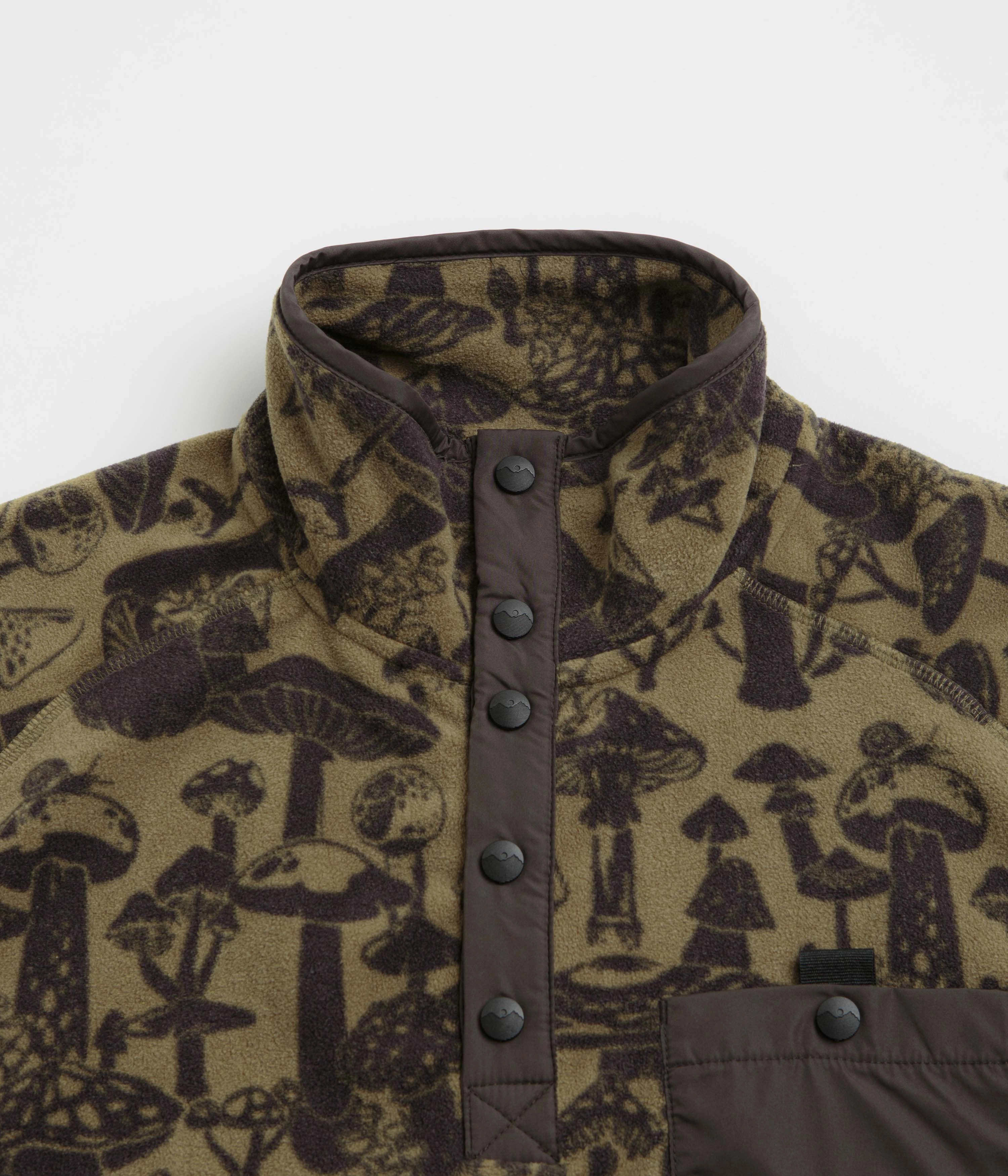 Kavu Teannaway Fleece - Mushroom Seeker Snug Fit