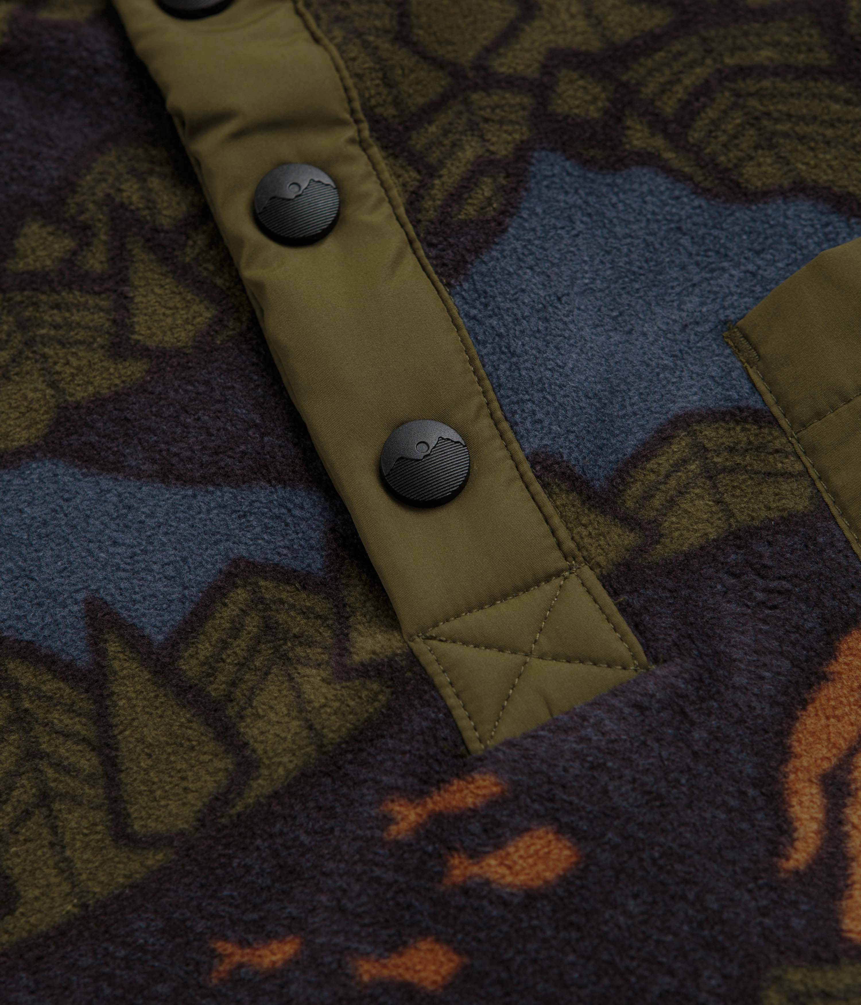 Kavu Teannaway Fleece - Sasquatch Night Three Layer Weave Night Outwear