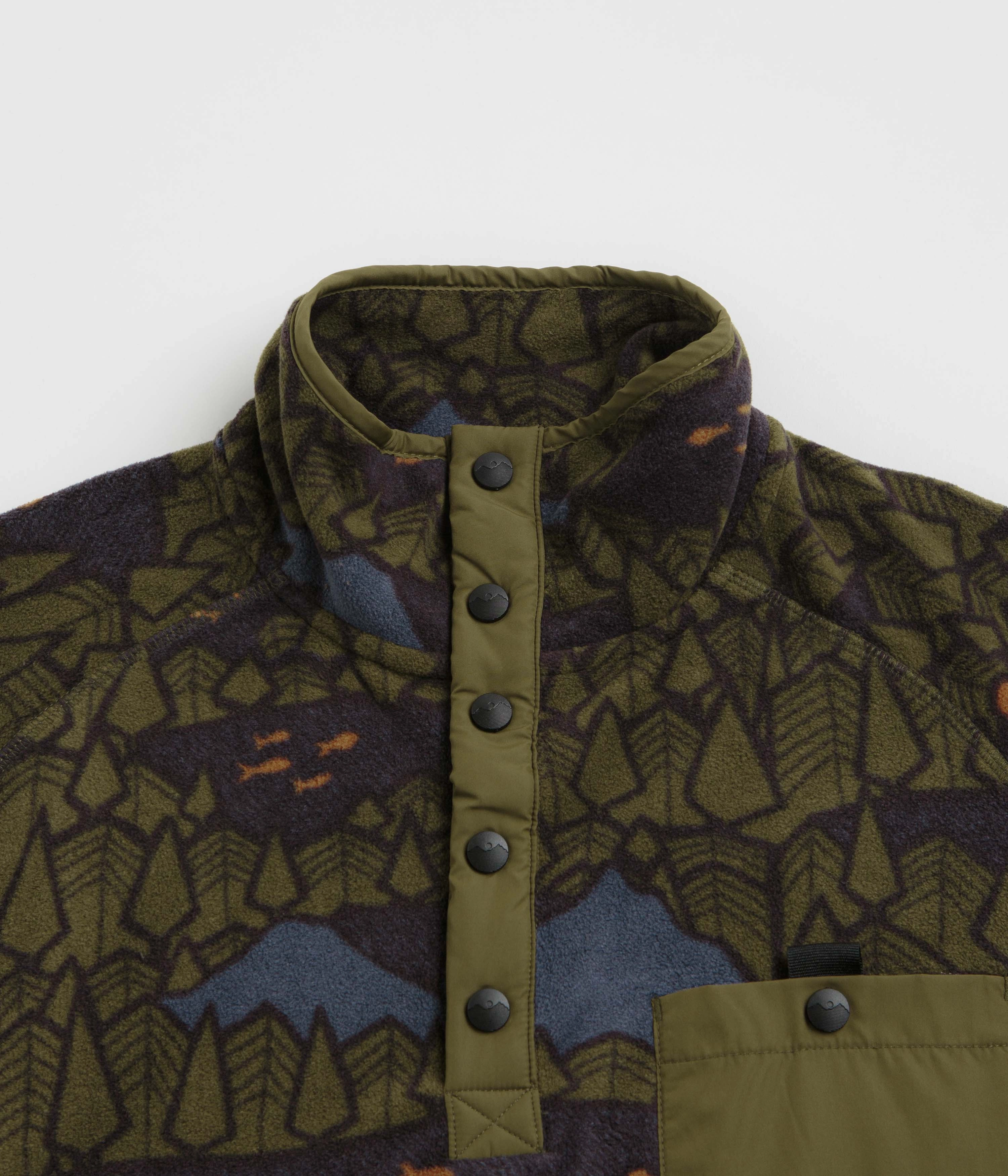 Relaxed Comfort Kavu Teannaway Fleece - Sasquatch Night