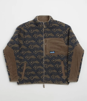 Kavu Wayside Fleece - Walnut Mountain Transitional Wear Seasonal Staple