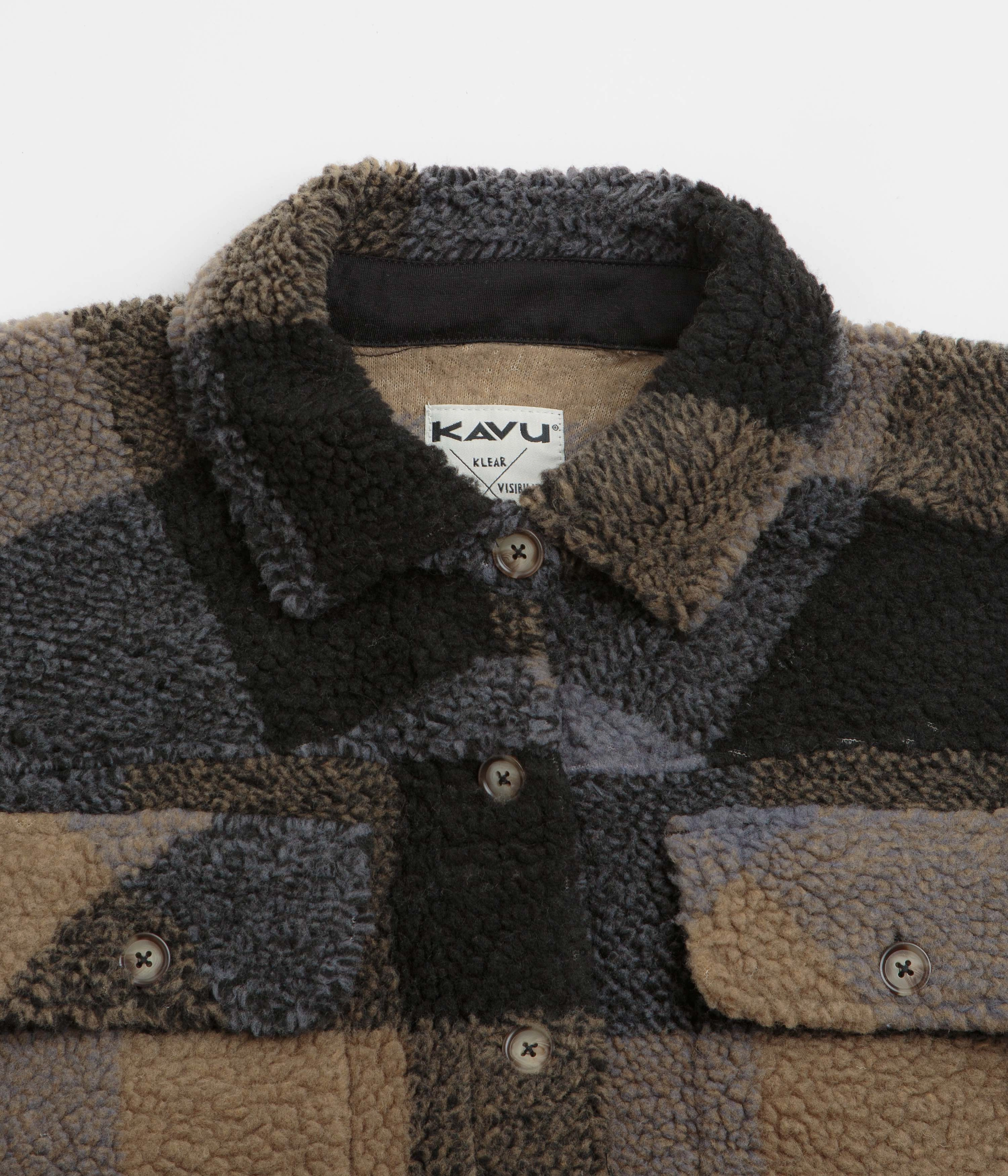 Analysis Sign Kavu Womens Northern Sky Shirt Jacket - Nightshade Plaid