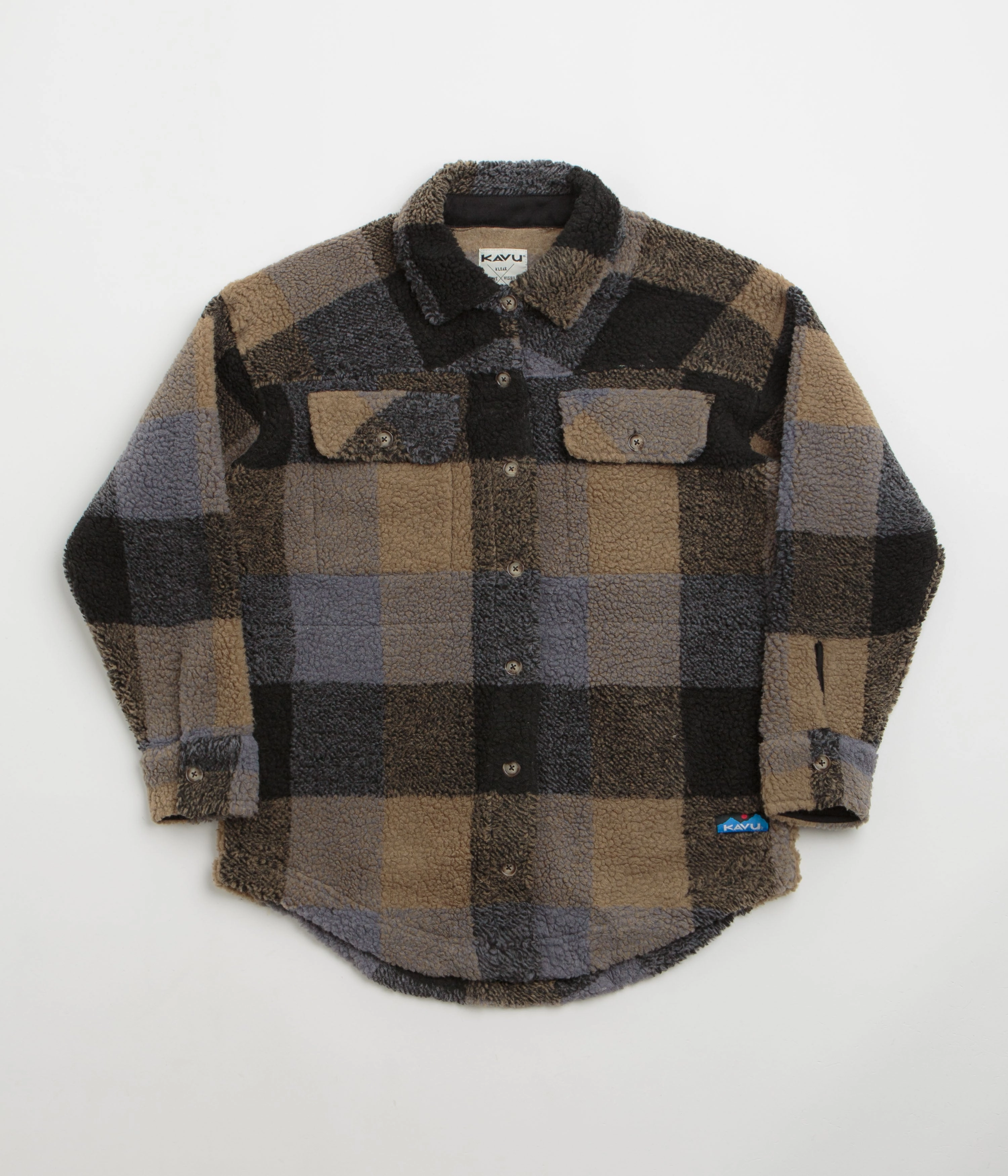 Report Generation Kavu Womens Northern Sky Shirt Jacket - Nightshade Plaid