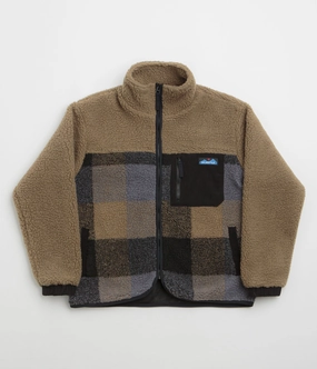 Kavu Womens Willow Creek Fleece - Nightshade Plaid Non Irritating Seams