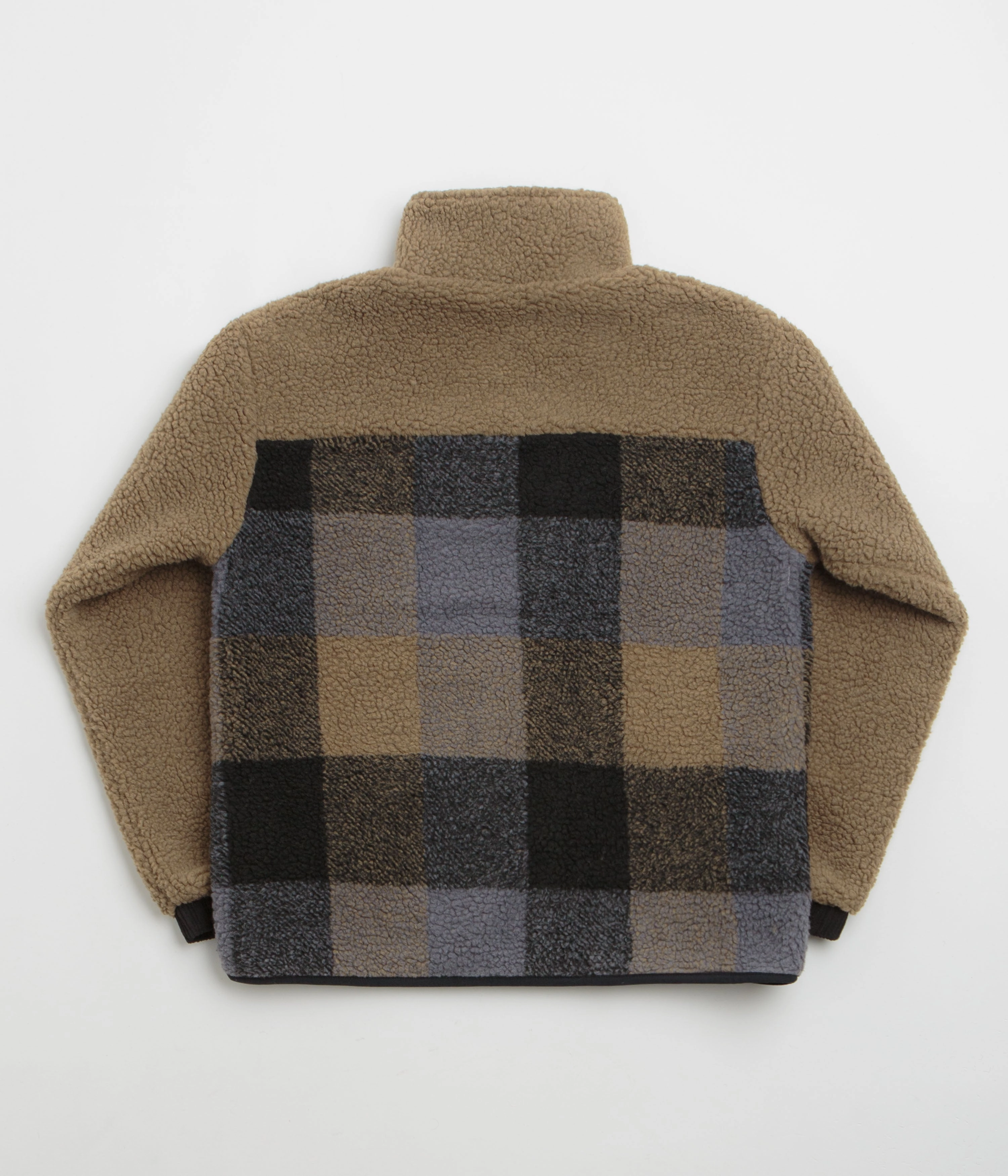 Kavu Womens Willow Creek Fleece - Nightshade Plaid Storm Shield