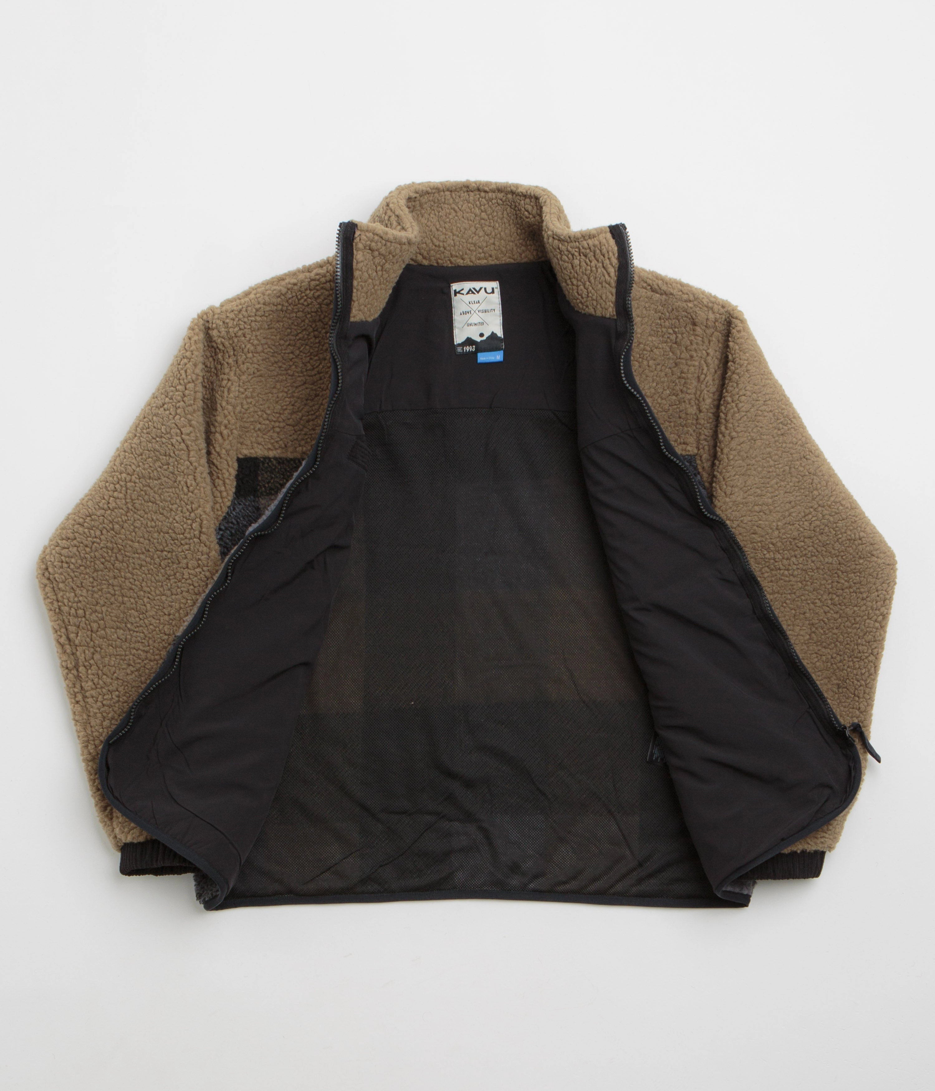 Picnic Ready Chilly Weather Gear Kavu Womens Willow Creek Fleece - Nightshade Plaid