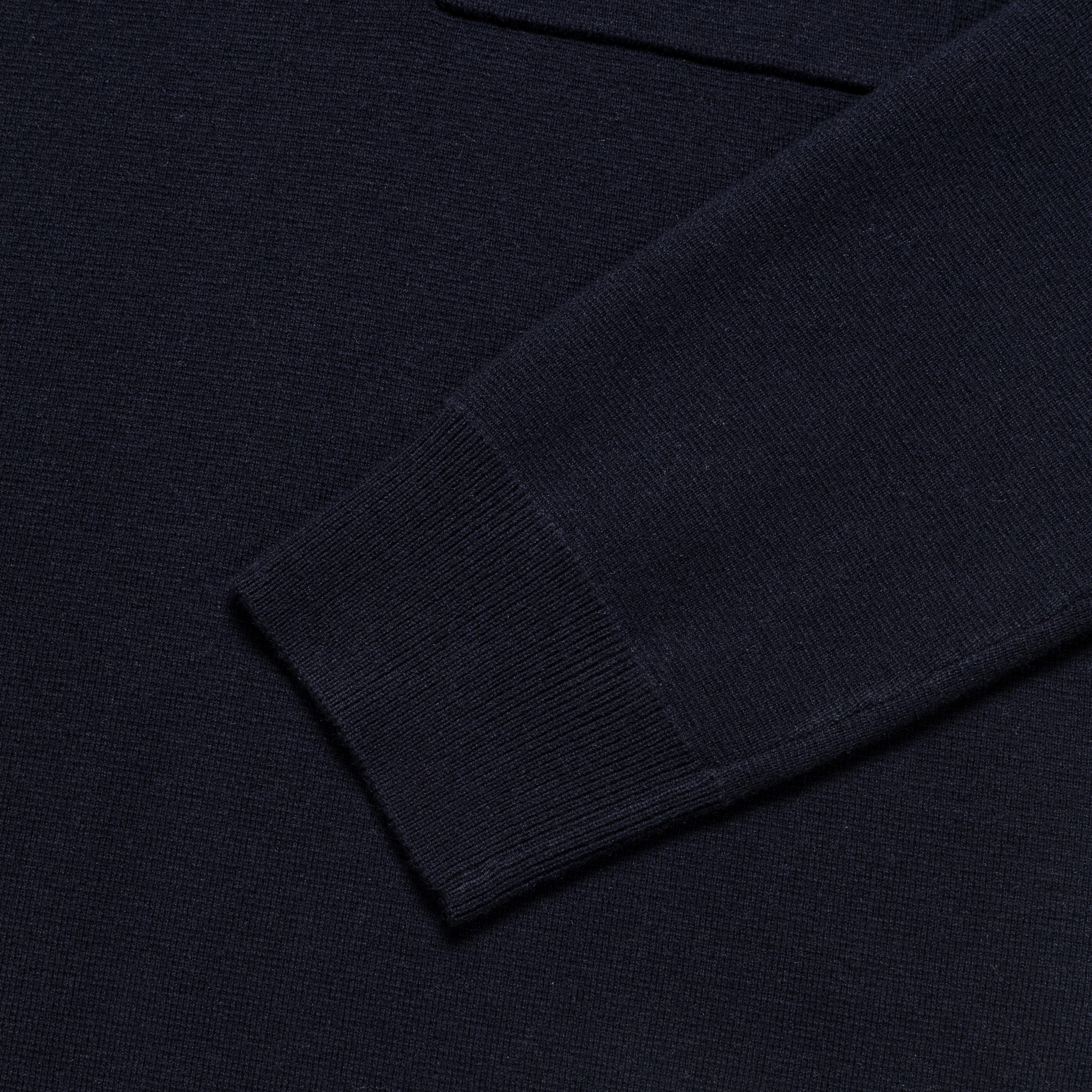Smart Look Antibacterial Finish Kian Merino Cotton Milano Polo - Dark Navy