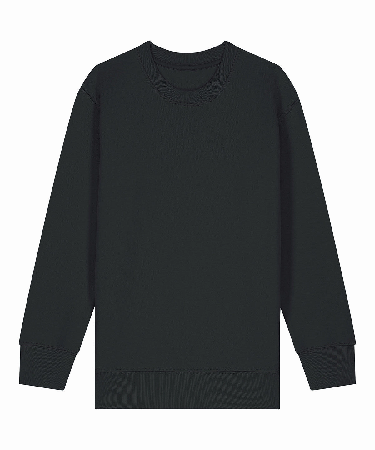 Kids Mini Changer 2.0 iconic Crew Neck Sweatshirt | BLACK Layered Comfort product solo confidence