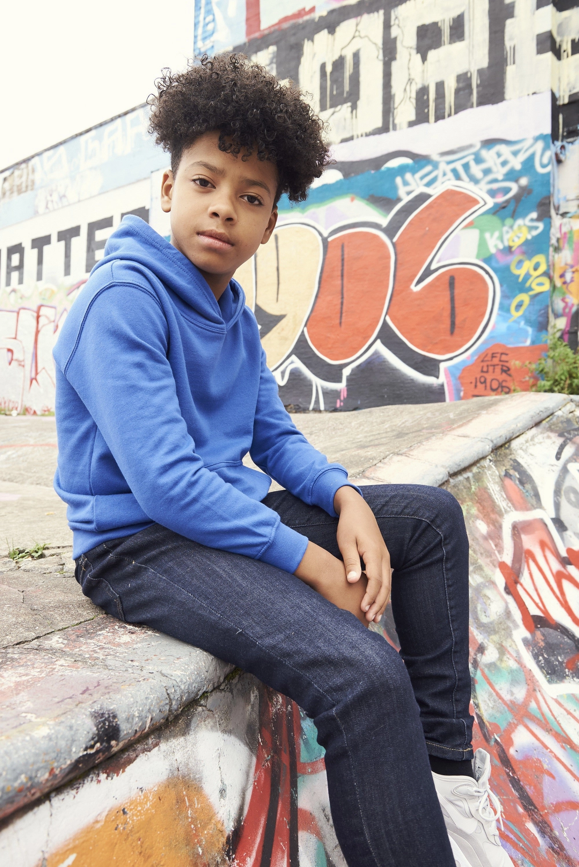 Kids Organic Hoodie | ARCTIC WHITE Teenager