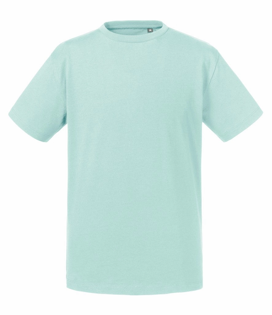 Anti Static Finish Kids Pure Organic T-Shirt | AQUA