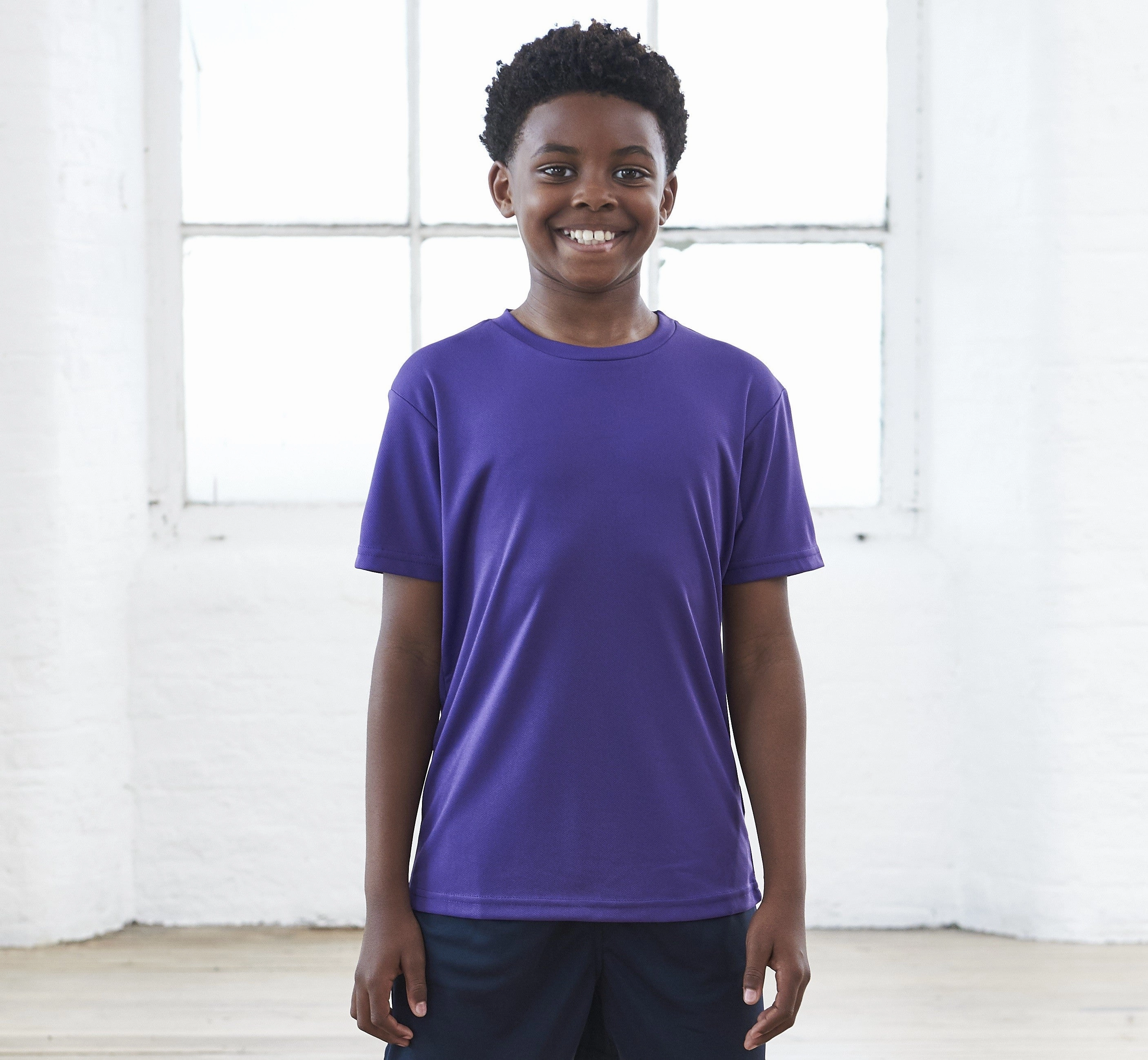 Kids Recycled Cool T-Shirt | ARCTIC WHITE Comfy Layer Essential Fashion