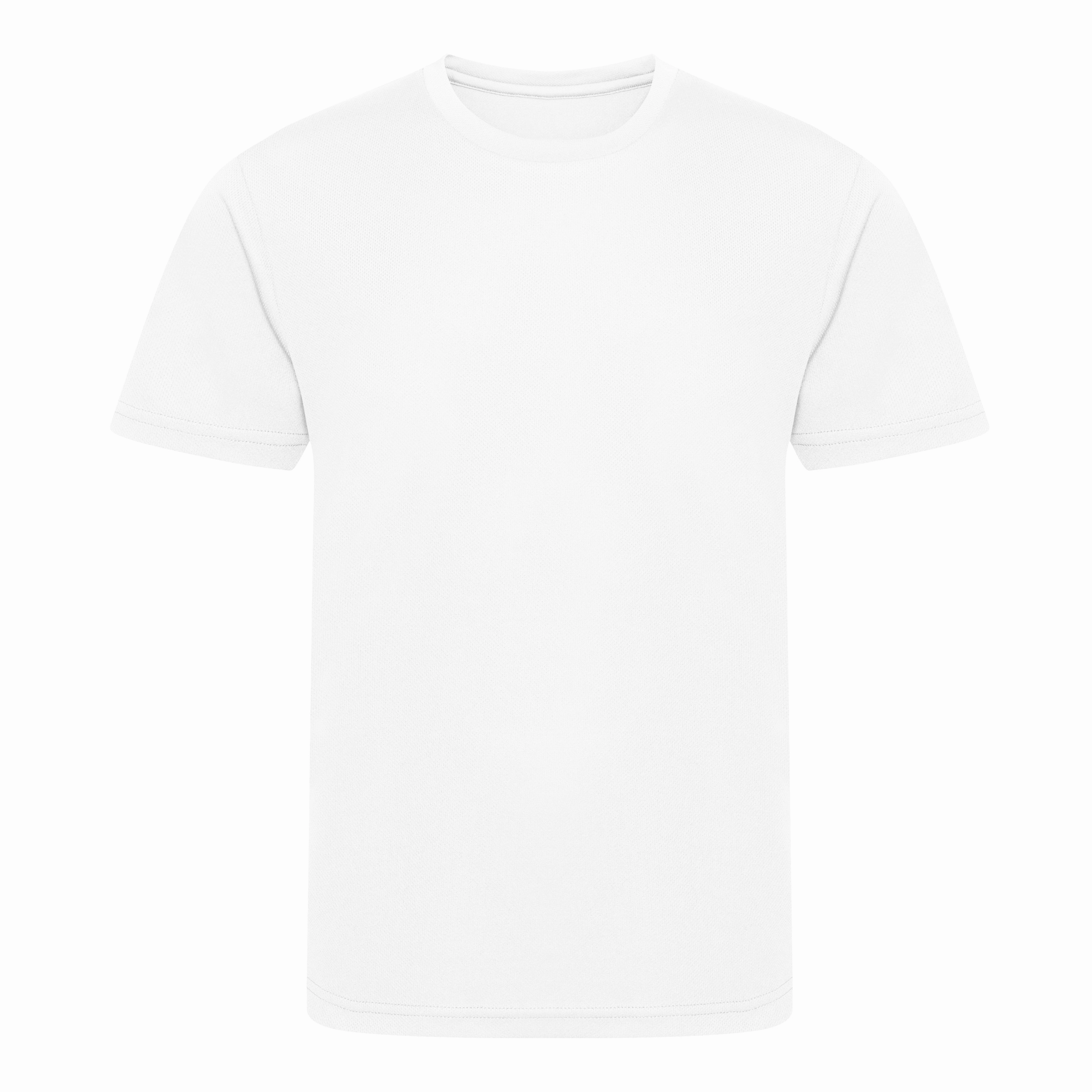 Cool Design Kids Recycled Cool T-Shirt | ARCTIC WHITE