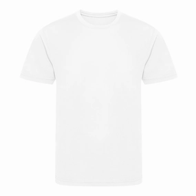Cool Design Kids Recycled Cool T-Shirt | ARCTIC WHITE