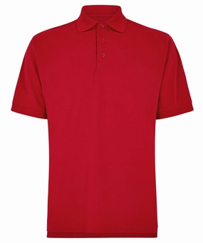 Klassic Polo Superwash | CARDINAL RED Double Layer Shoulder Comfortable Wear