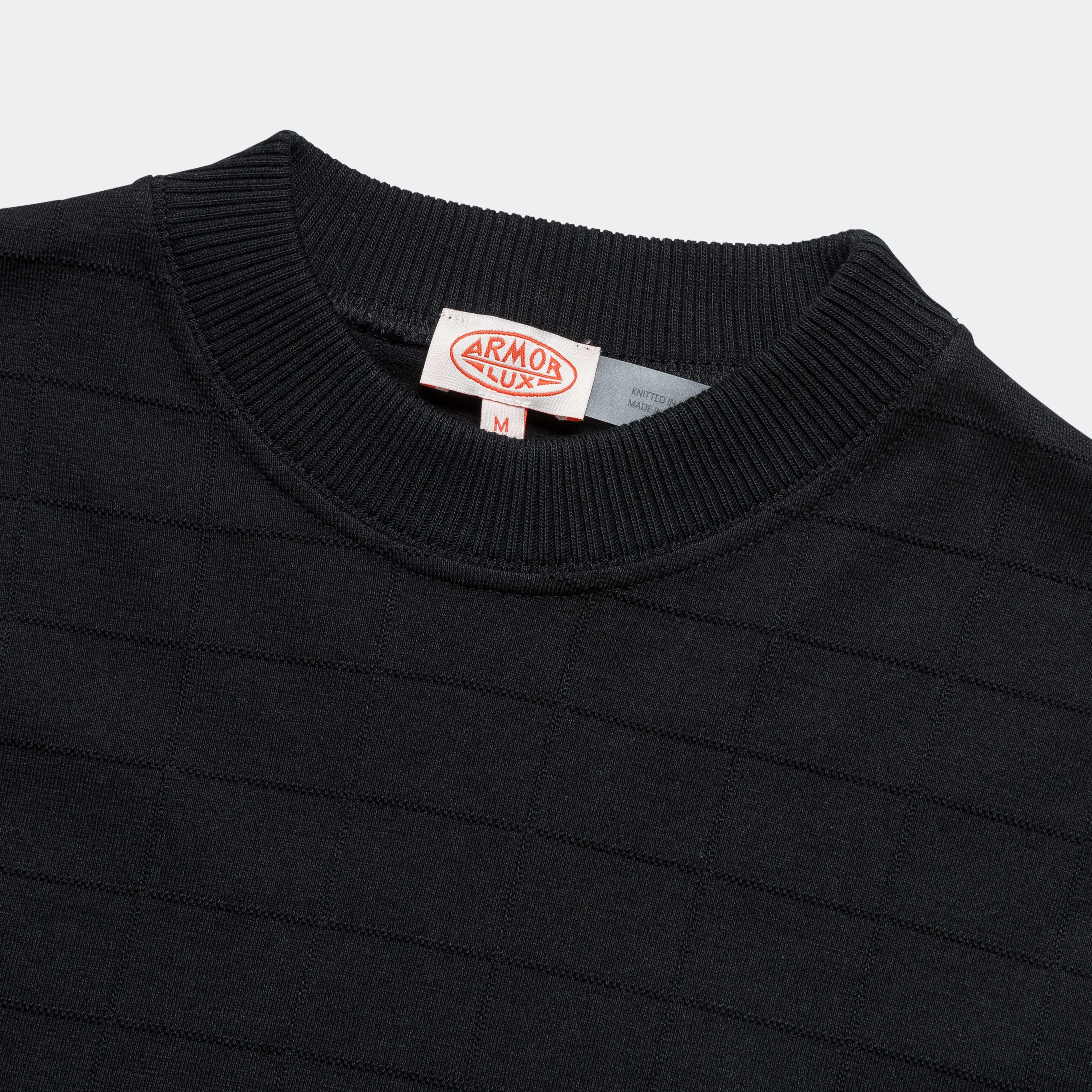 Crewneck x UP THERE - Black/Fern Green Formal Casual
