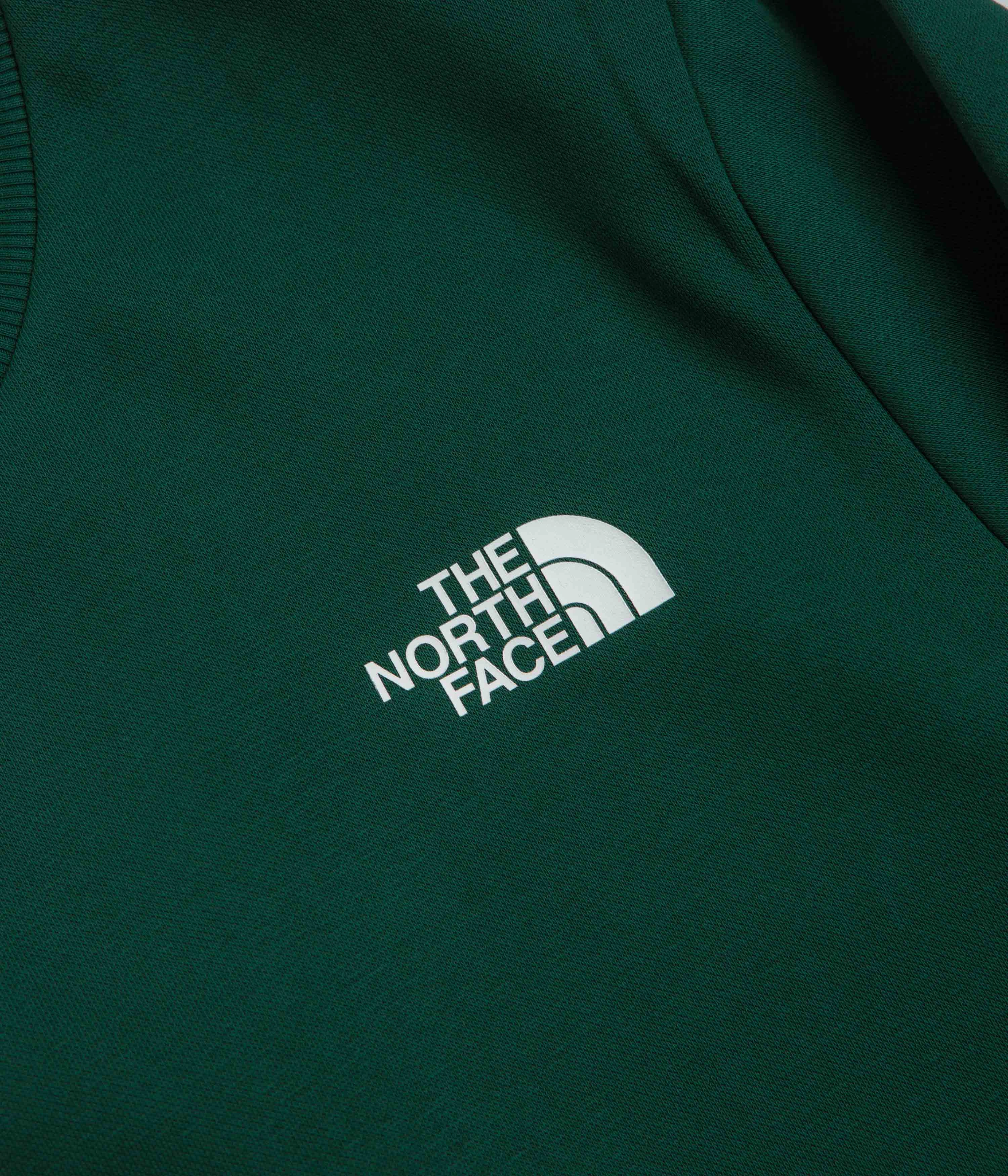 Layer Bold All-Season Wear The North Face Simple Dome Crewneck Sweatshirt - Hunter Green
