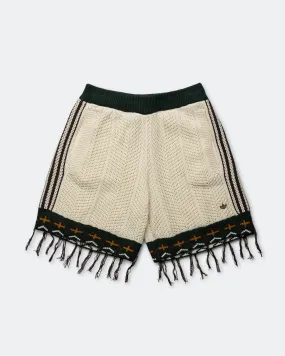 Knit Shorts by Edison Chen x CLOT - Cream White DurableStitching Foldable style