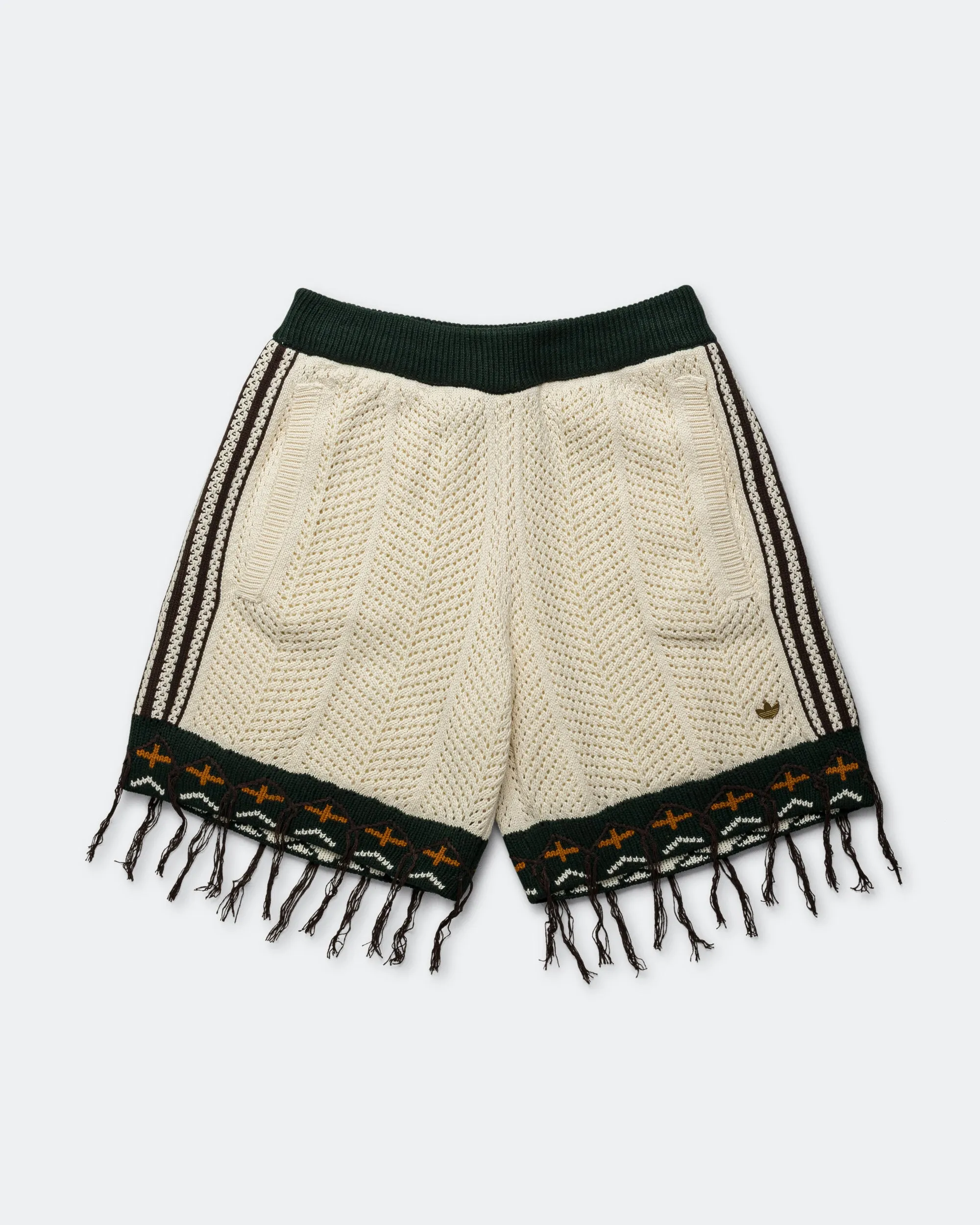 Knit Shorts by Edison Chen x CLOT - Cream White DurableStitching Foldable style