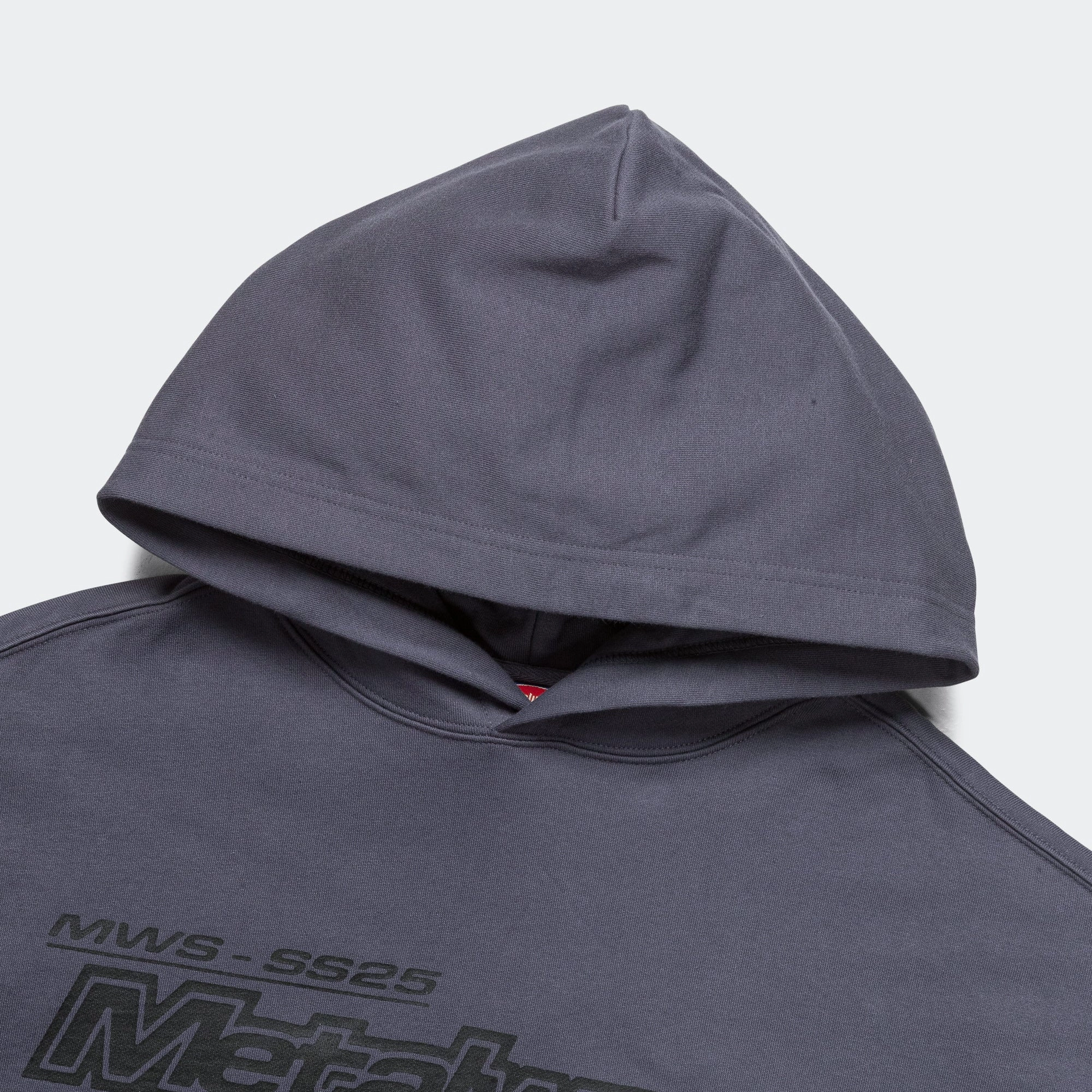 product date night charm La Brea Shop Hooded Sweatshirt - Gunmetal