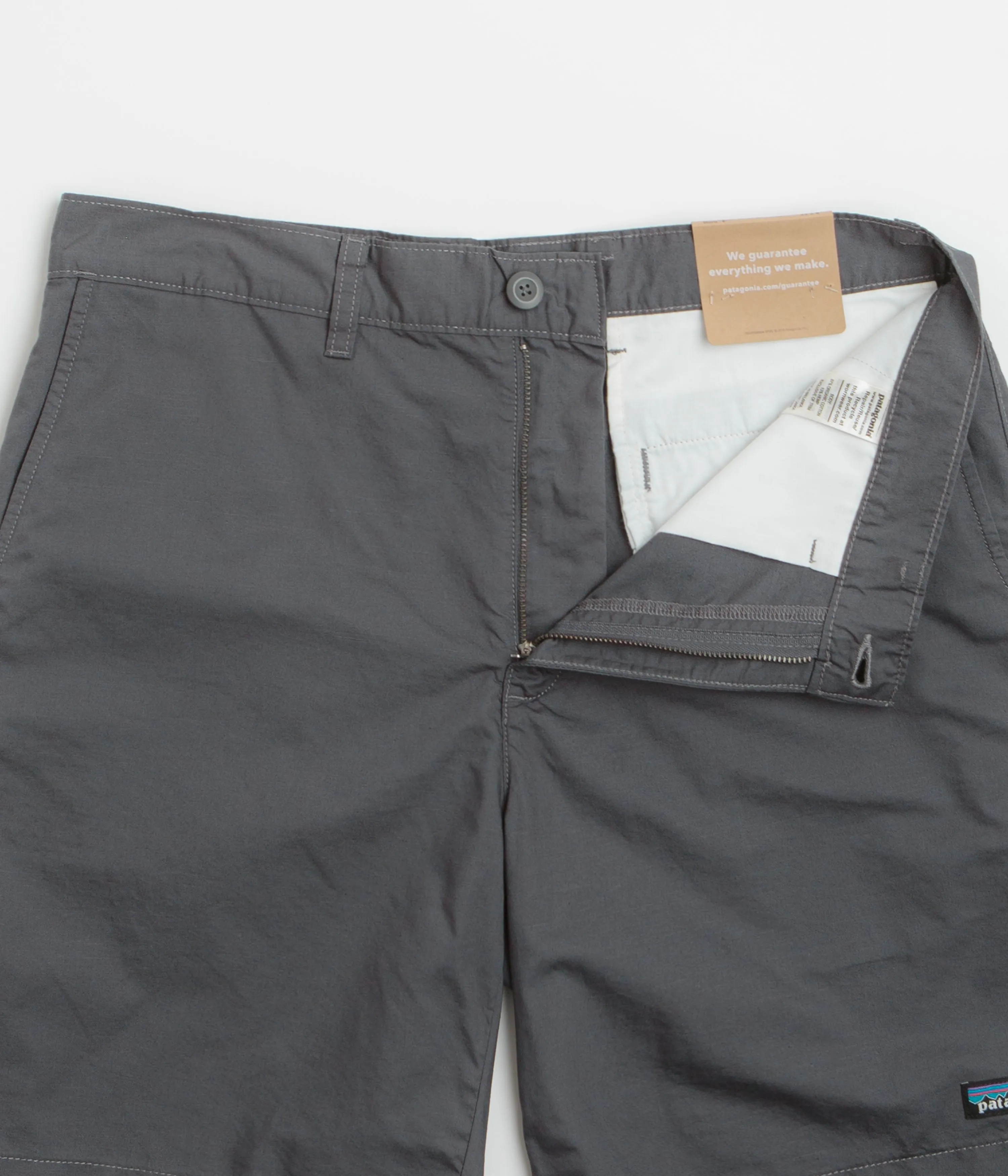 Fit Design Patagonia Lightweight All-Wear Hemp 8" Shorts - Forge Grey