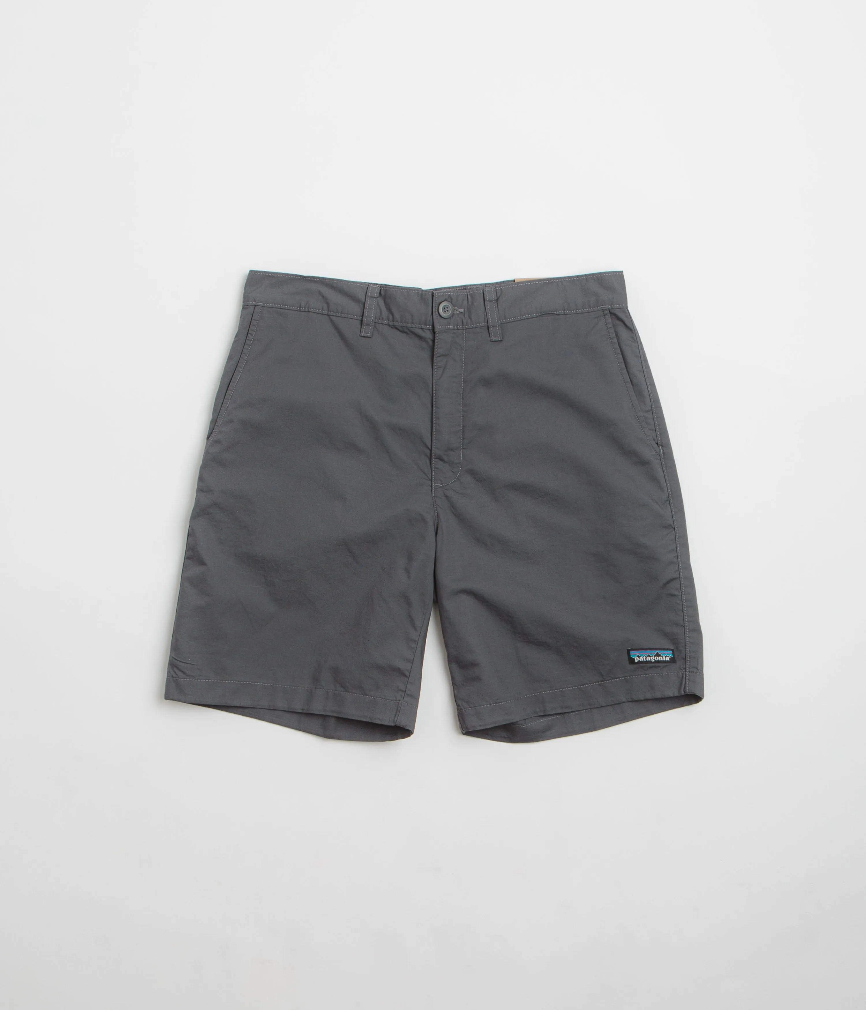 Patagonia Lightweight All-Wear Hemp 8" Shorts - Forge Grey multiple pockets NonSlipGrip