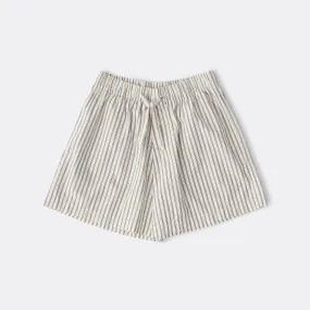 cycling attire embroidery work Pyjama Shorts - Hopper Stripes Cotton Poplin