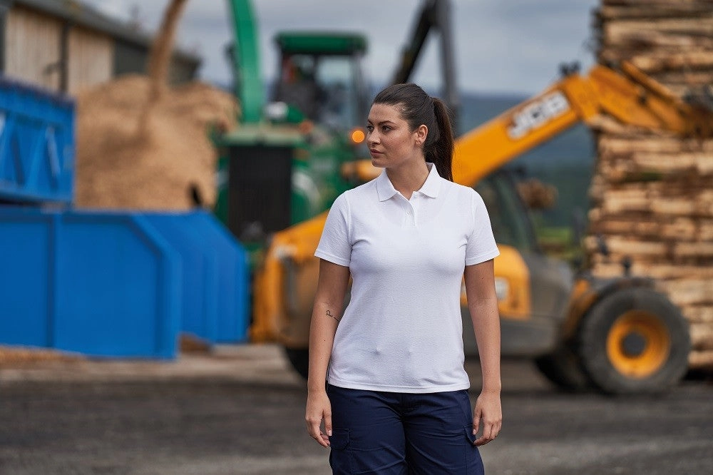 Ladies Pro Polo | BLACK Soft Collar Construction