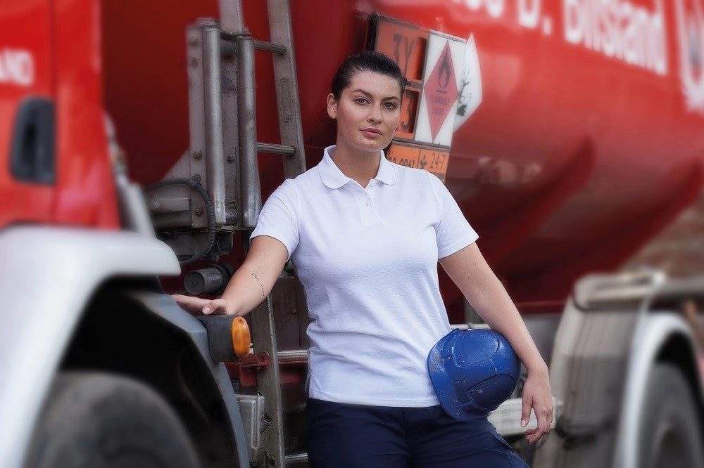 Casual Design Ladies Pro Polo | BLACK