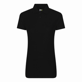 Ladies Pro Polo | BLACK Luxe Wear