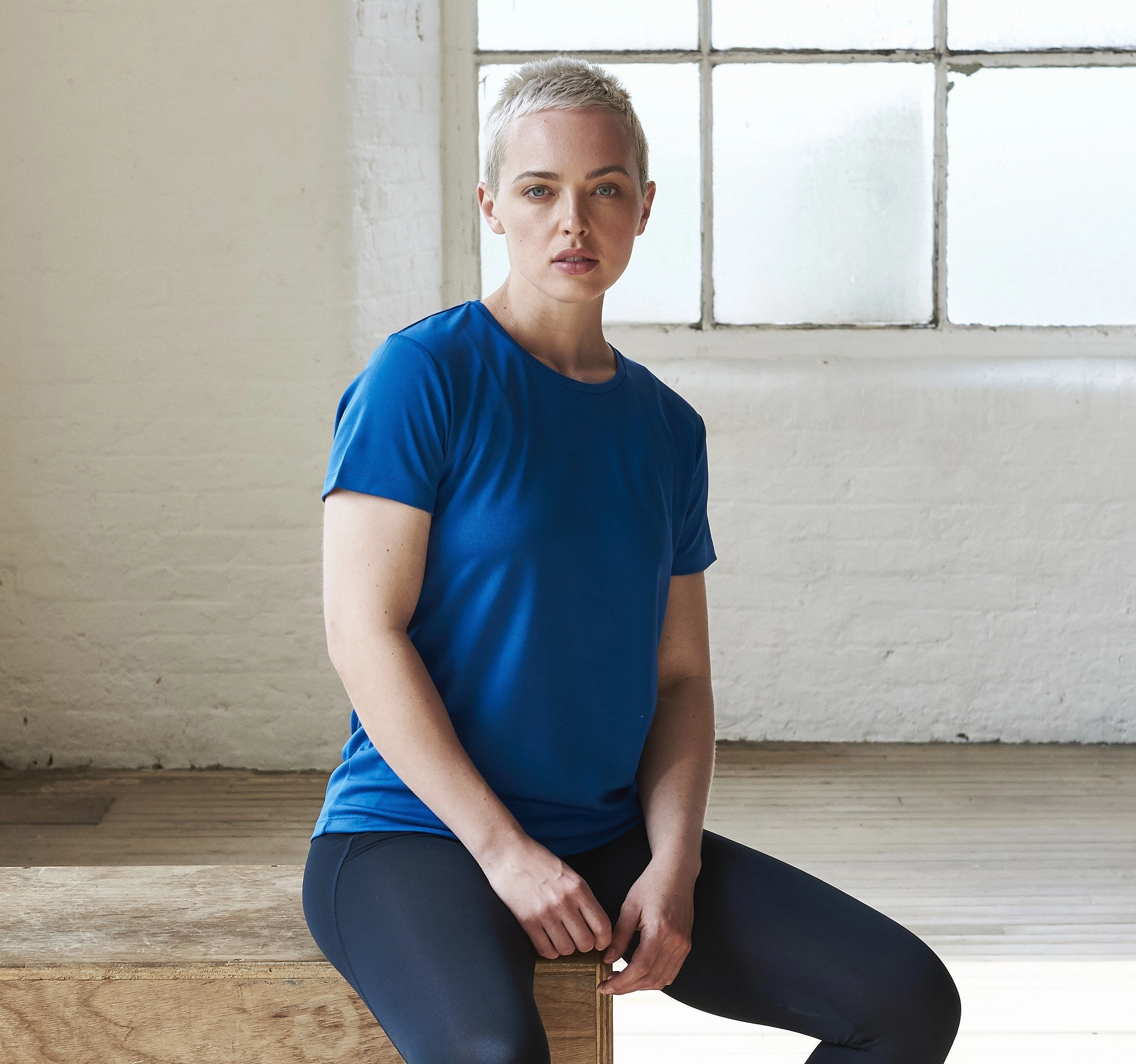 Ladies Recycled Cool T-Shirt | ARCTIC WHITE Comfortable