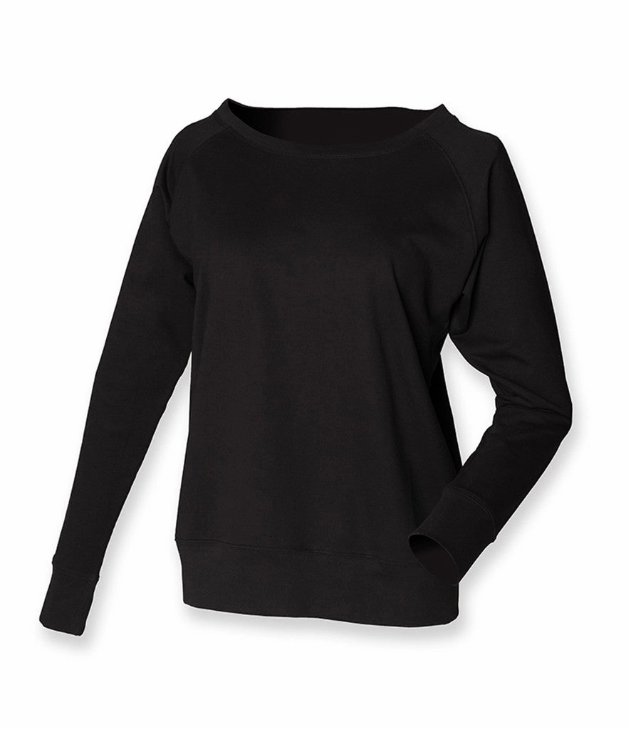 Hoodie Fashion Ladies Slounge Sweat | BLACK