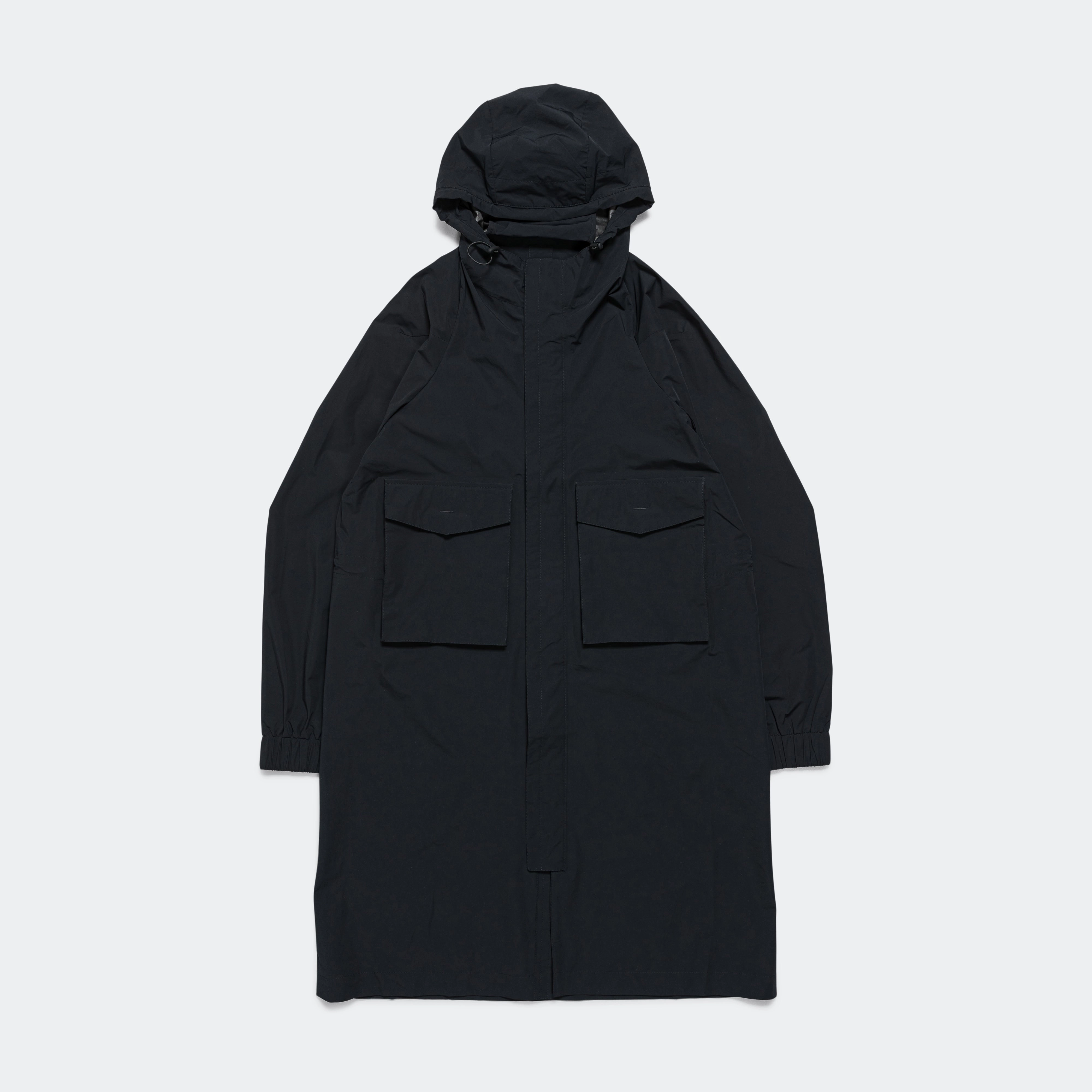 UV Protective Layer ESC Woven Parka - Black