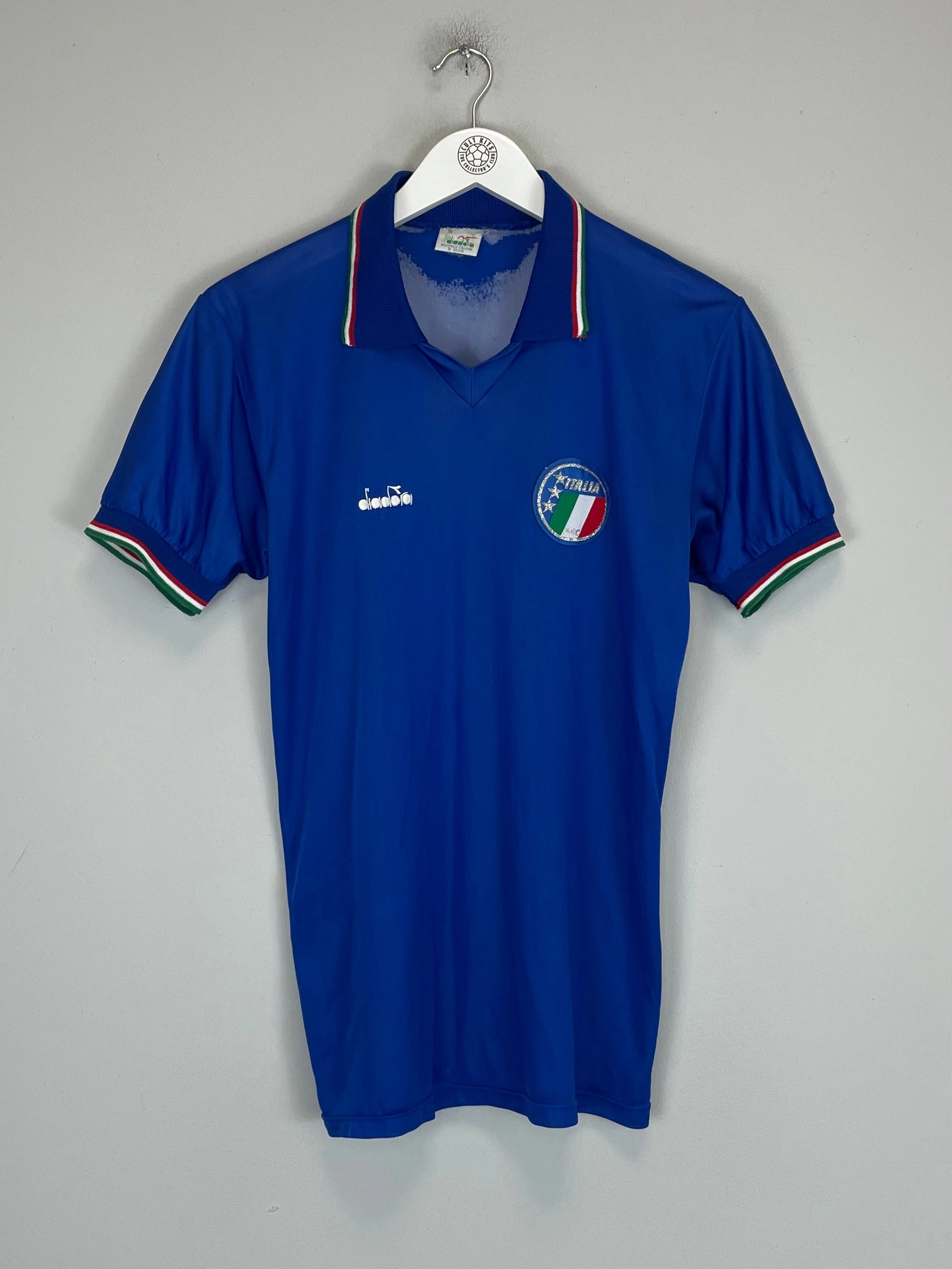 Abrasion Resistant Surface 1986/90 ITALY HOME SHIRT (S) DIADORA