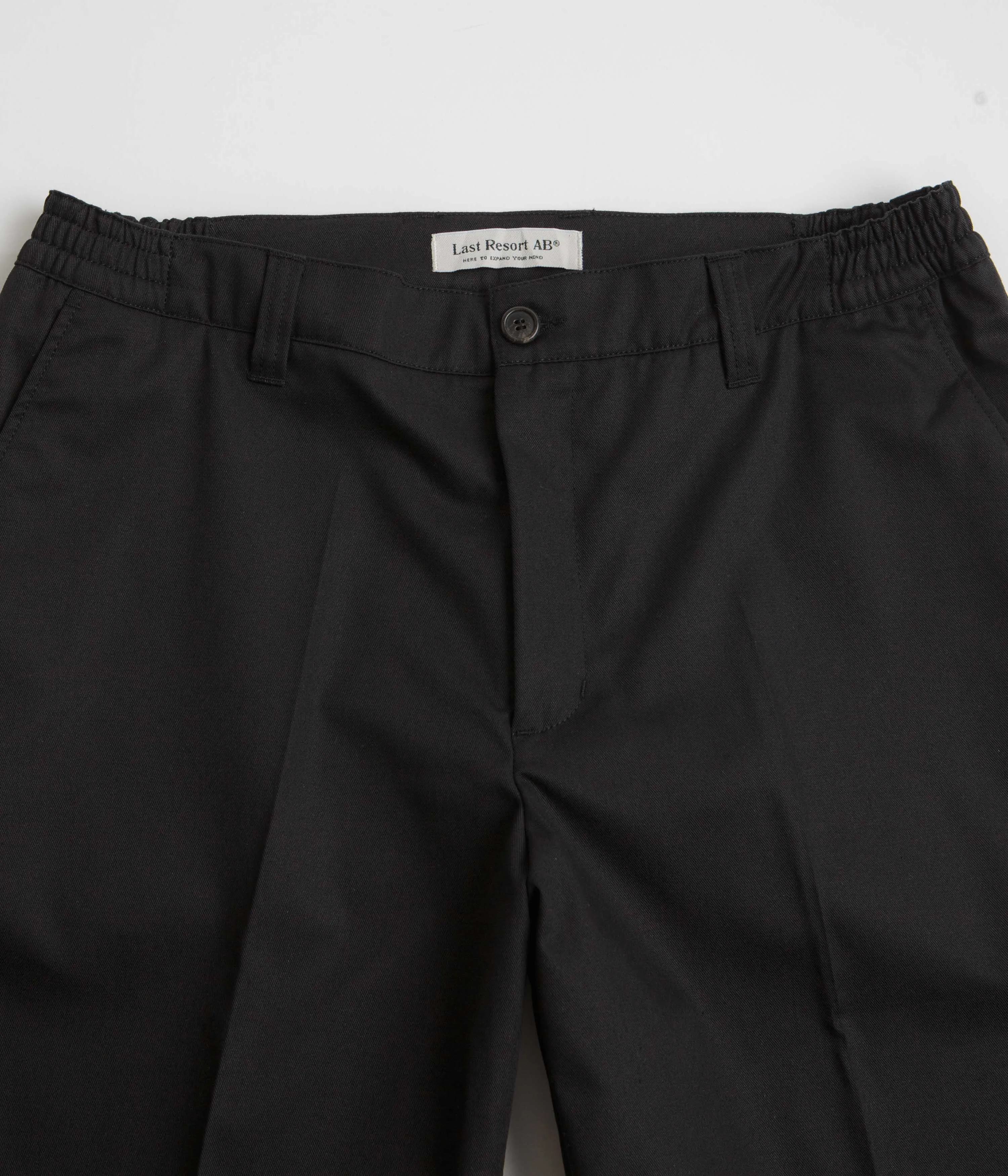 Gentle On Skin Polyester fabric Last Resort AB S-PM001 Shorts - Black