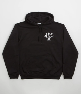 Trend Feel Street Scene Last Resort AB Art Hoodie - Black